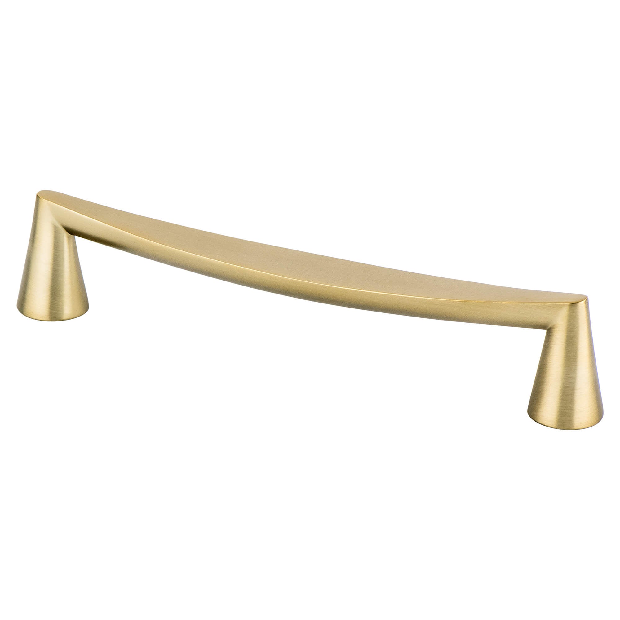 Berenson Domestic Bliss 6-5/16"(160mm) Pull, Modern Brushed Gold