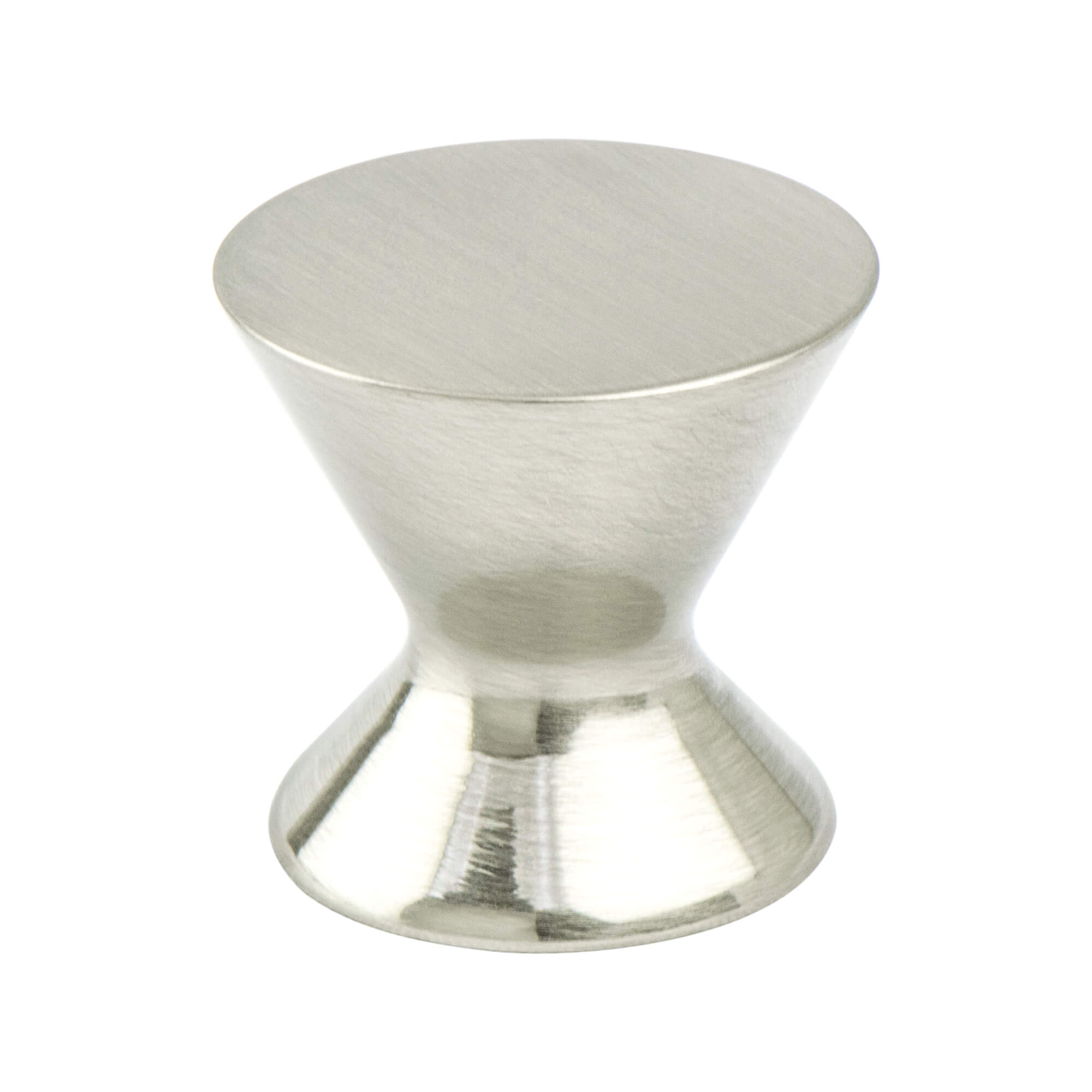 Berenson Domestic Bliss 1-3/16"(30mm) Knob, Brushed Nickel