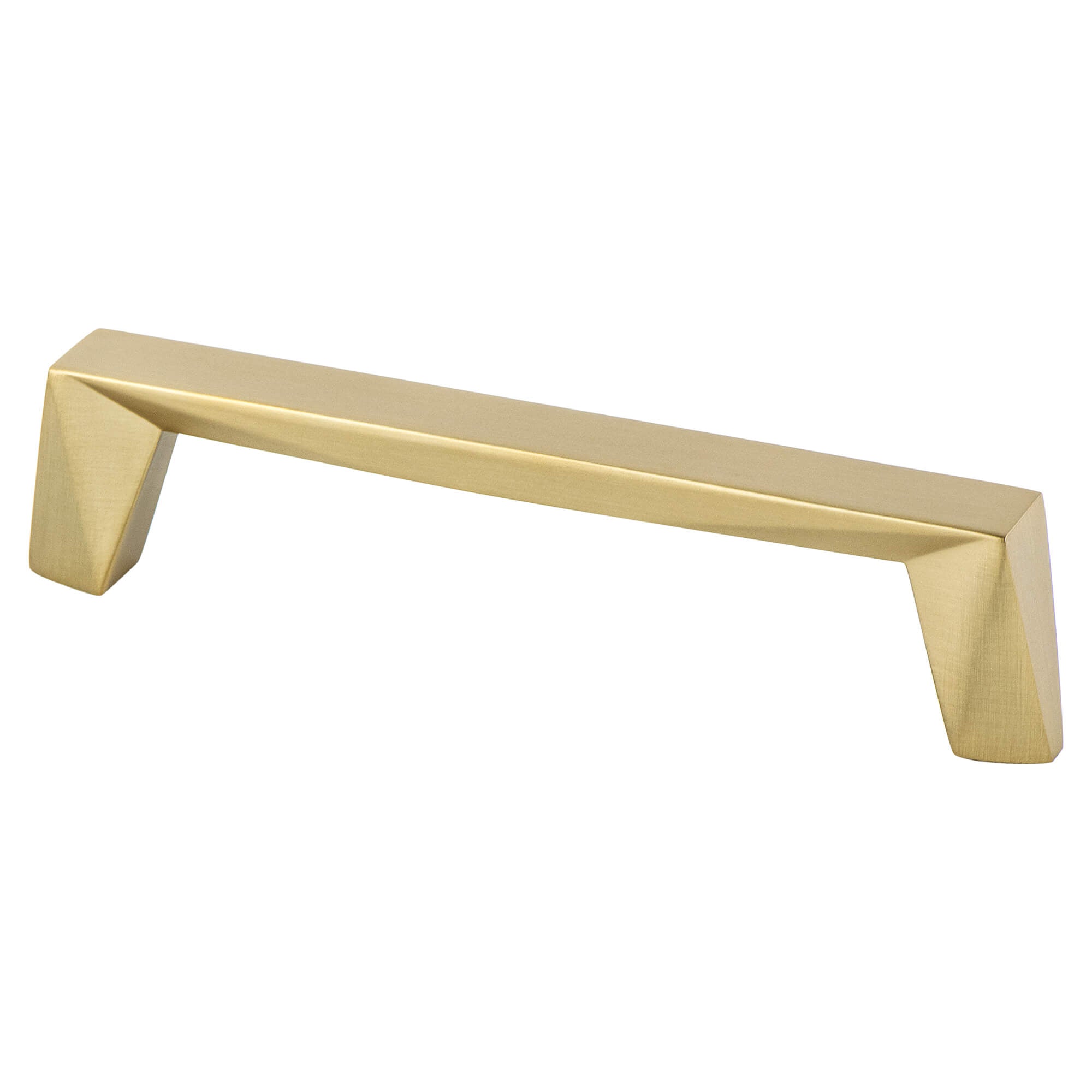 Berenson Swagger 5"(128mm) Pull, Modern Brushed Gold