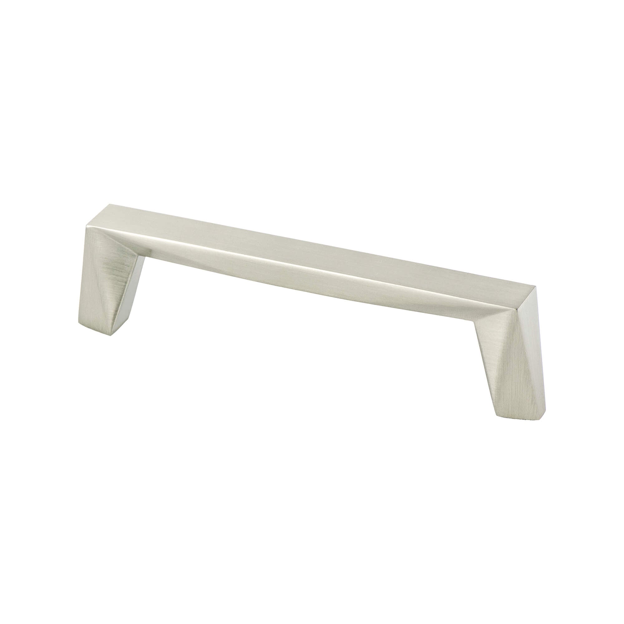 Berenson Swagger 3-25/32"(96mm) Pull, Brushed Nickel