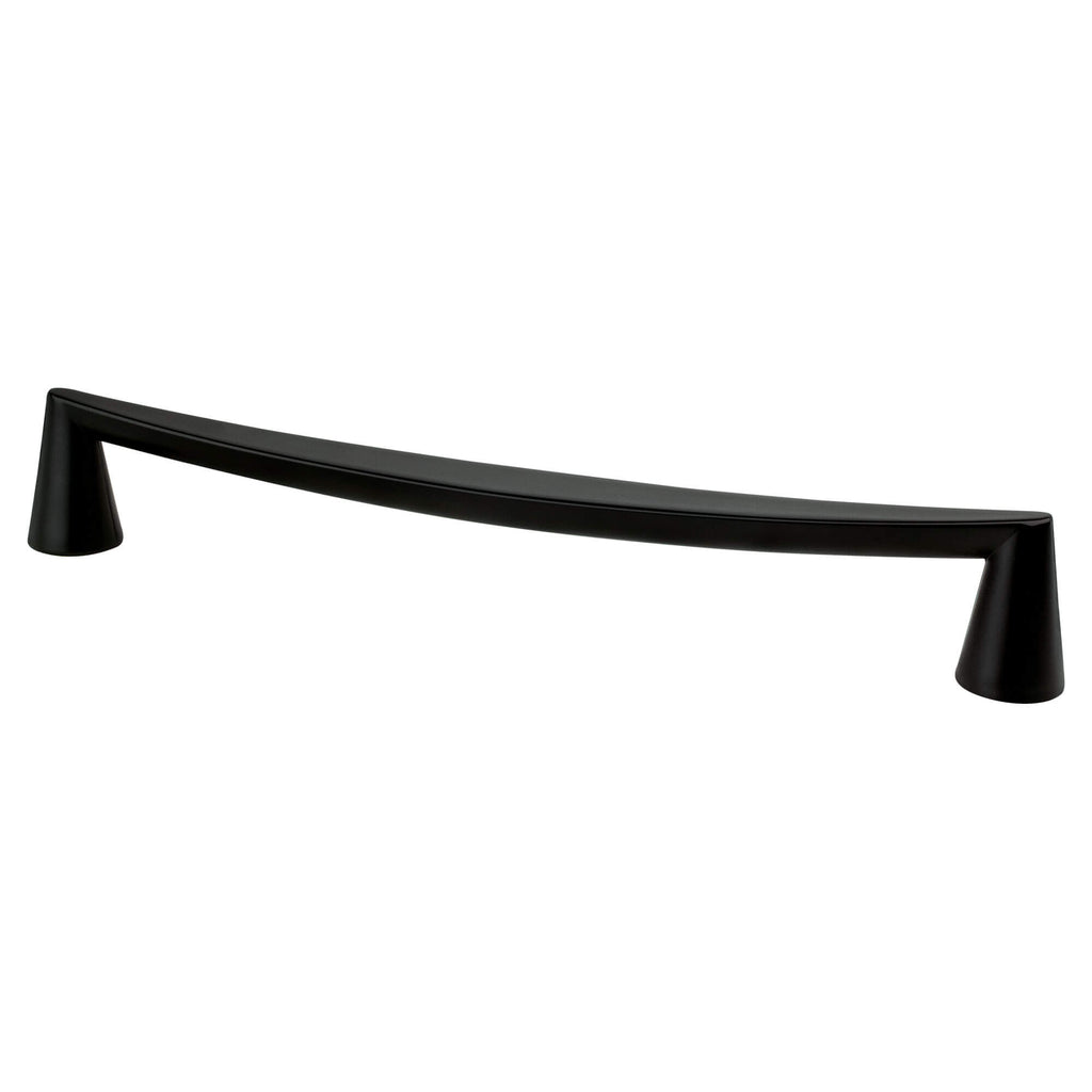 Berenson Domestic Bliss 8-13/16"(224mm) Pull, Matte Black