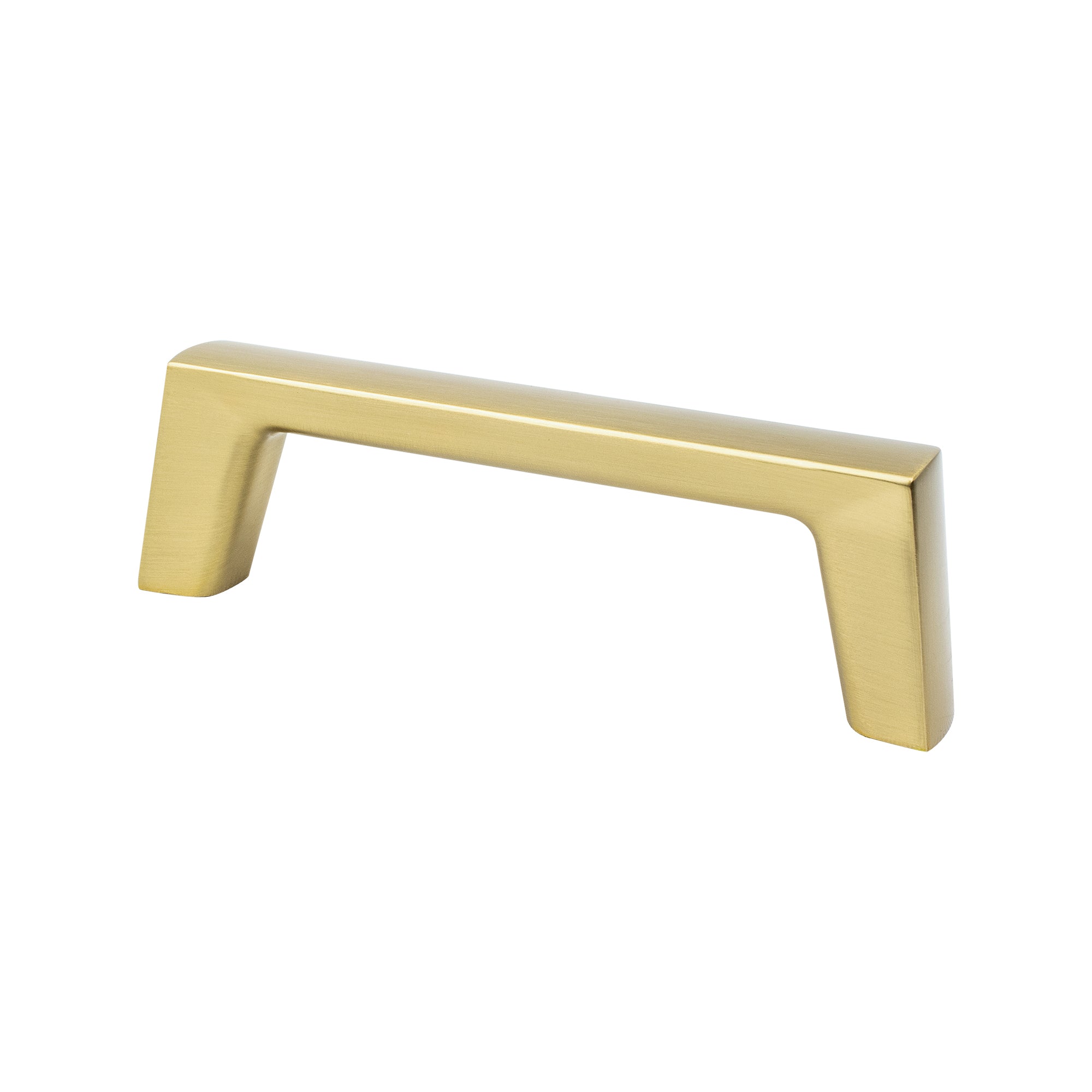 Berenson Brookridge 3-25/32"(96mm) Pull, Modern Brushed Gold