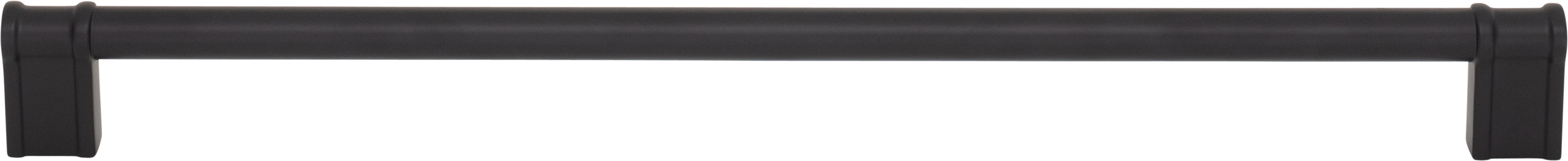 Top Knobs Newburn Series 12"(304mm) CC Pull, Flat Black