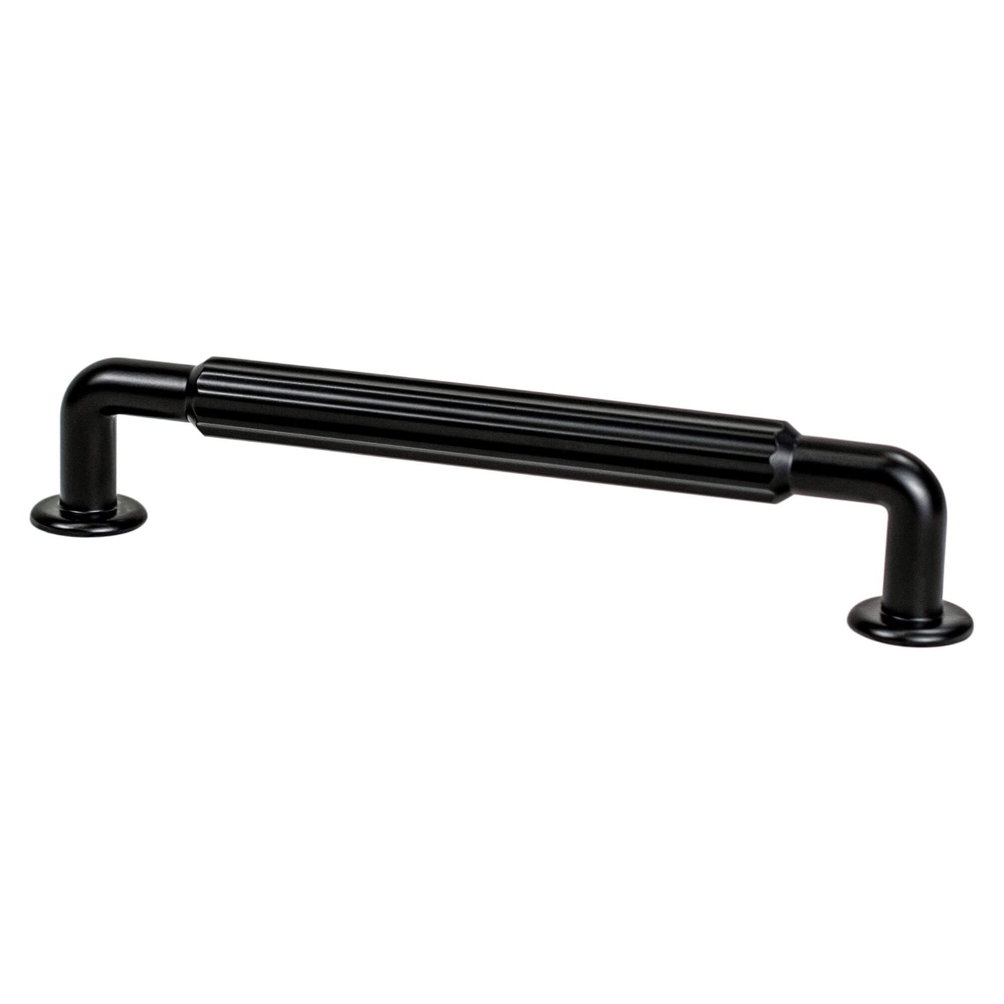 Berenson Cannelee 160mm CC Matte Black Pull