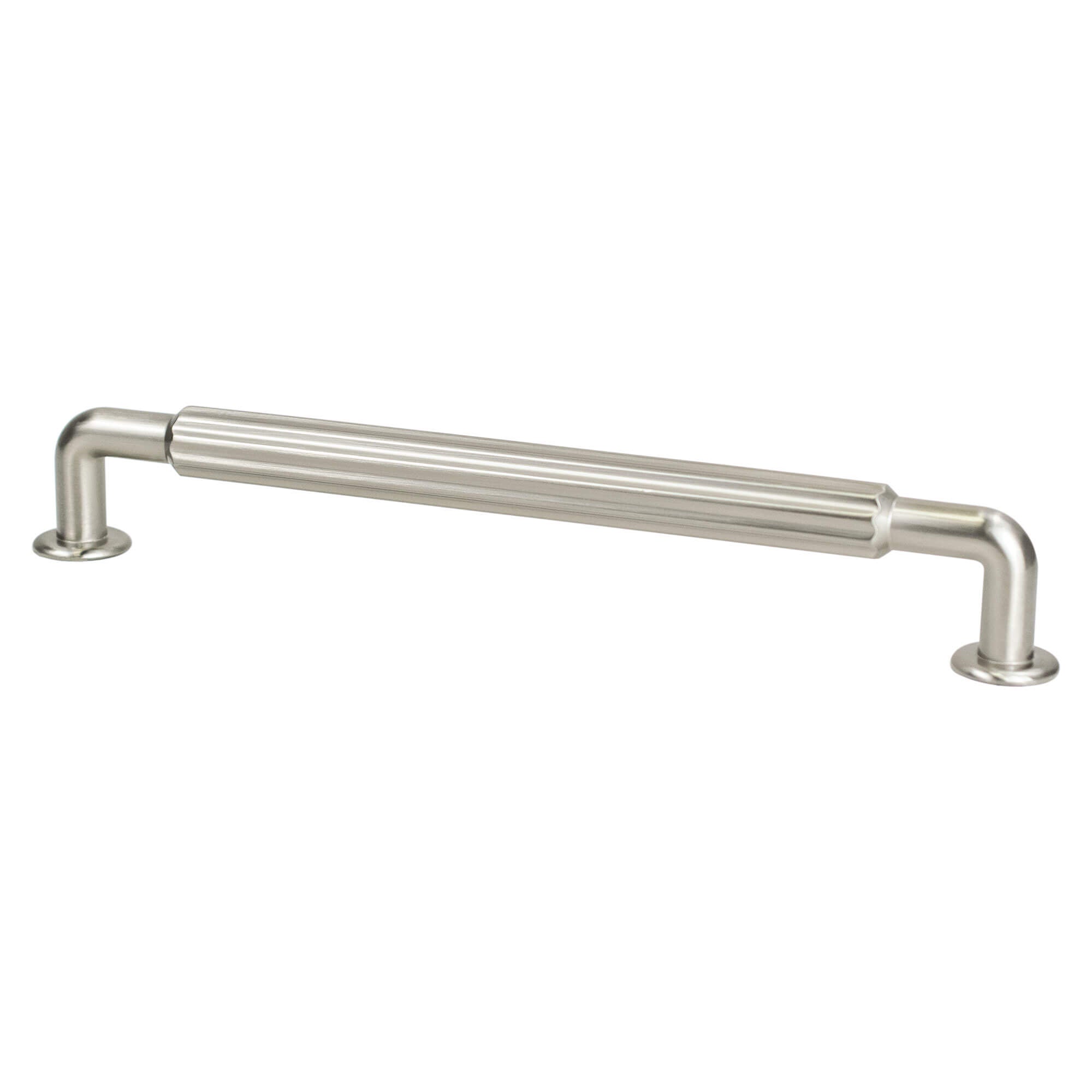 Berenson Cannelee 224mm CC Brushed Nickel Pull