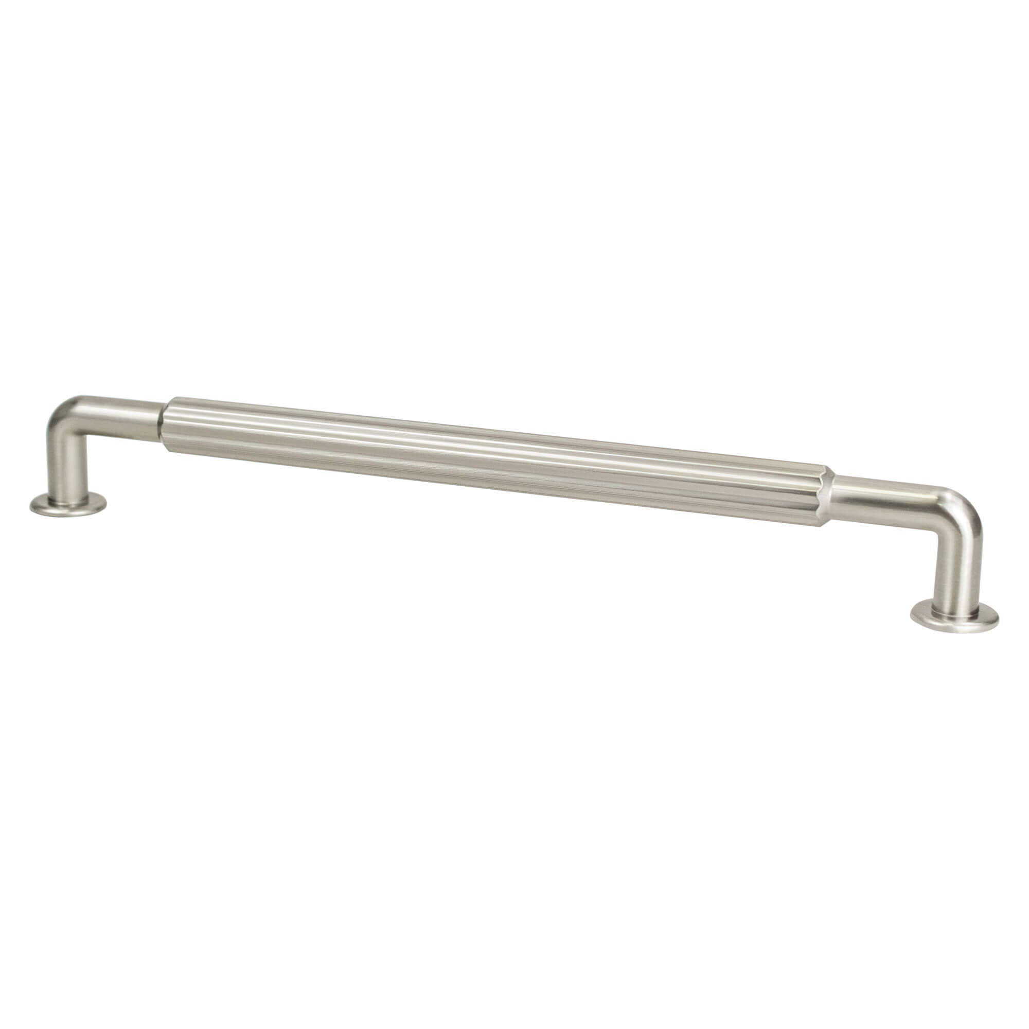 Berenson Cannelee 12in. CC Brushed Nickel Appliance Pull