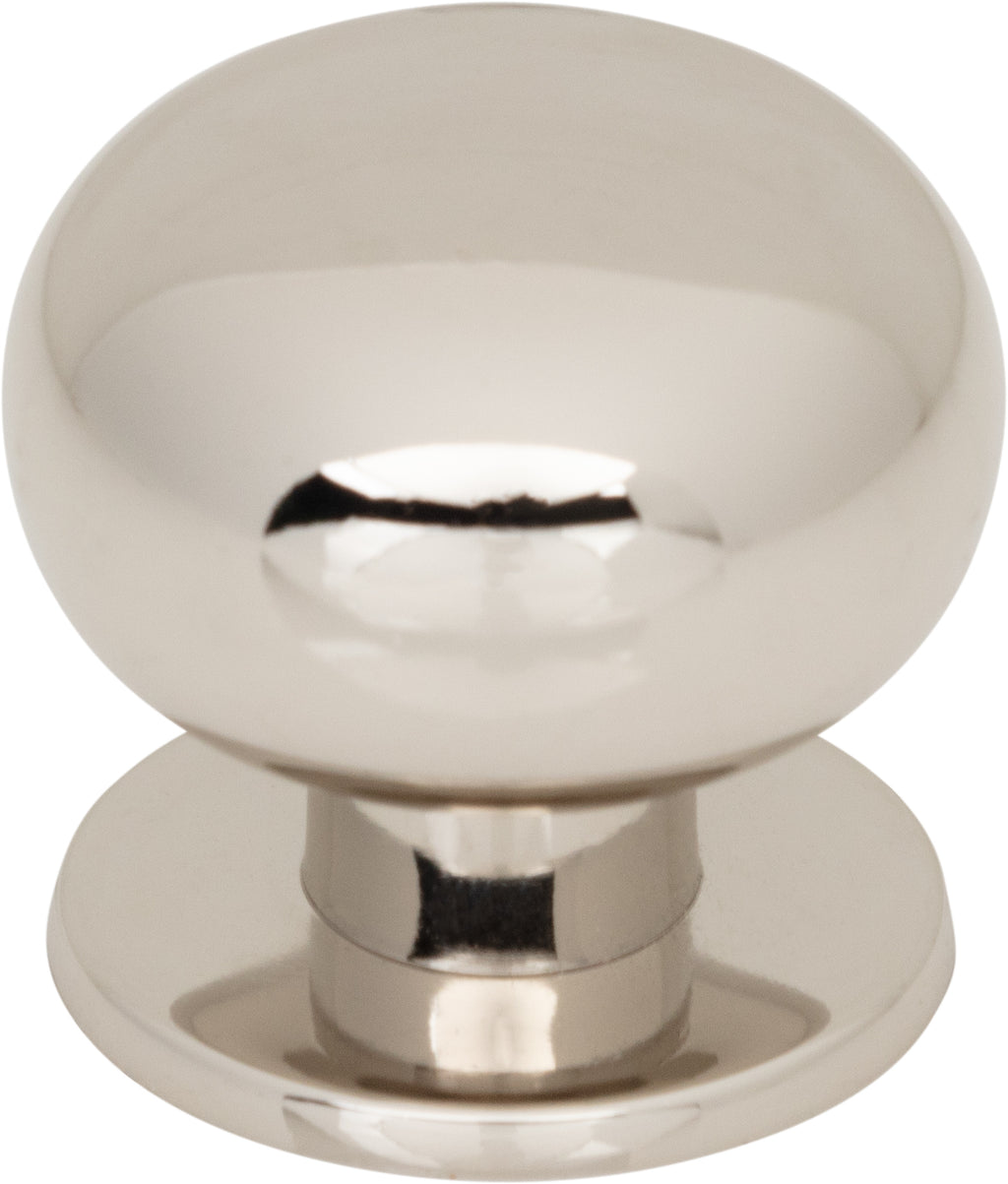 Top Knobs Lambert Series 1-1/4"L Knob, Polished Nickel