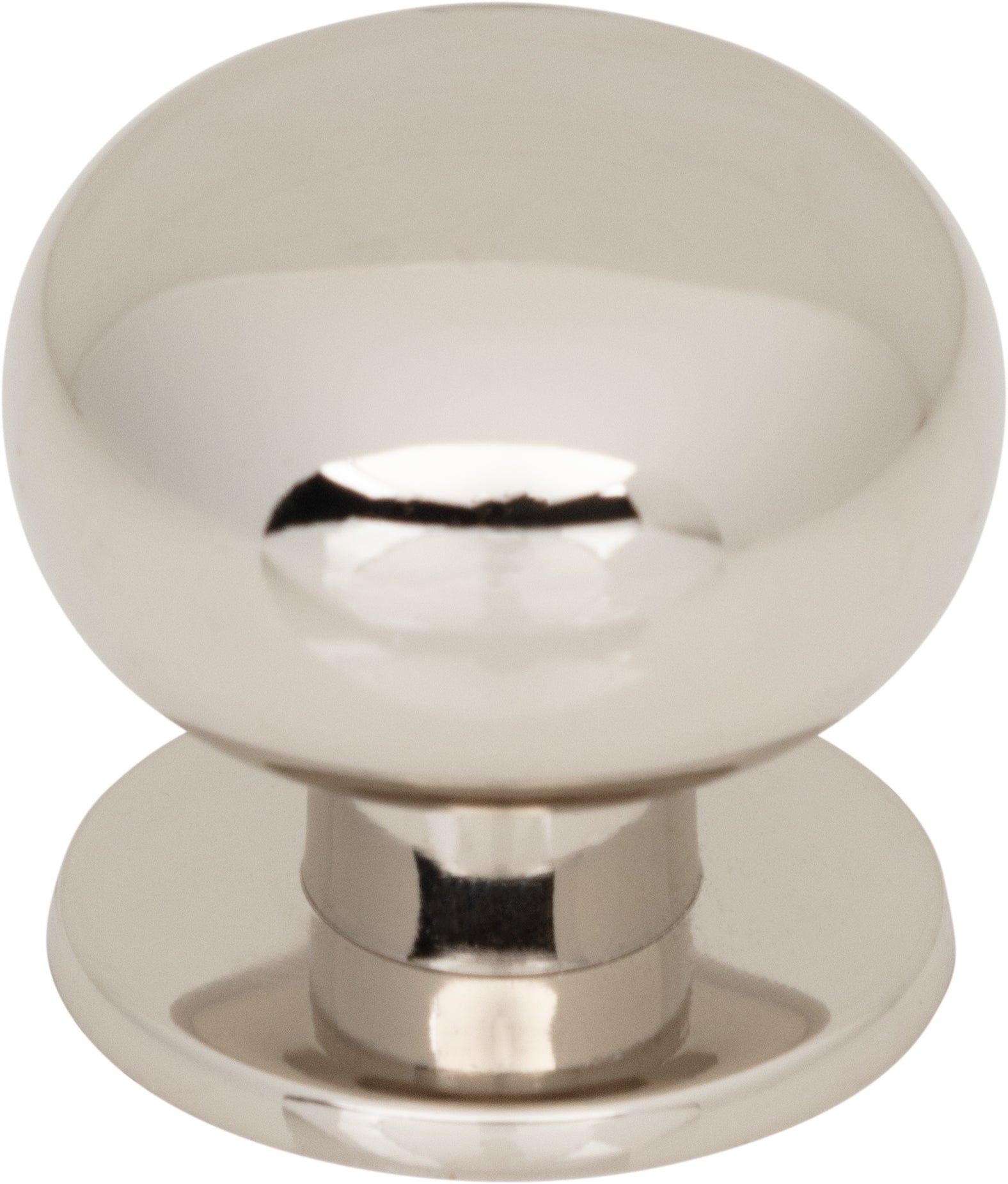 Top Knobs Lambert Series 1-1/4"L Knob, Polished Nickel