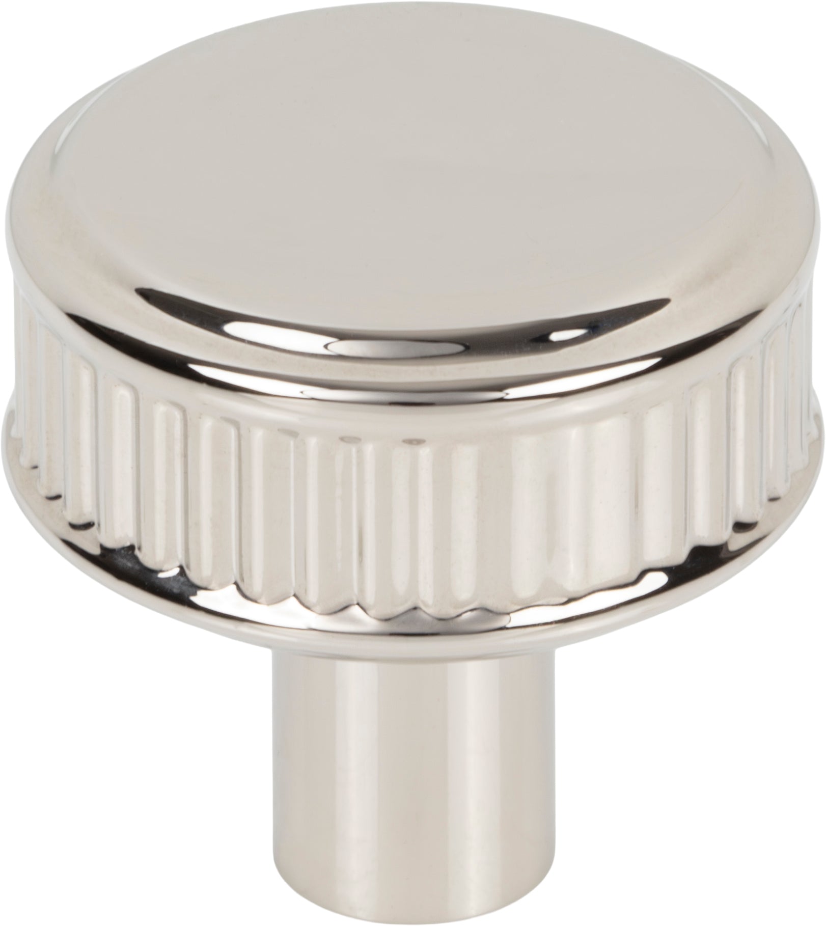 Top Knobs Elland Series 1-1/4"L Knob, Polished Nickel