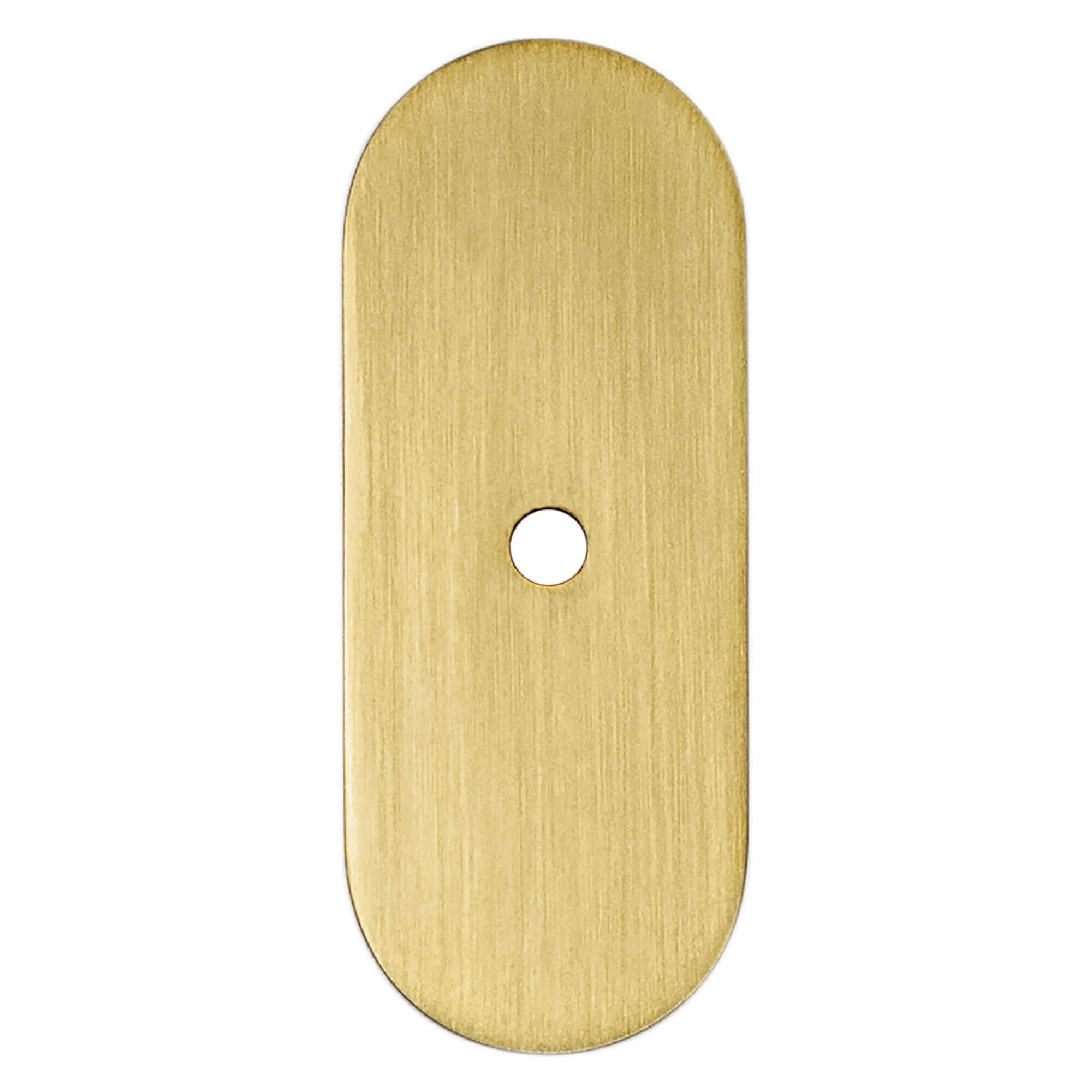 Berenson Galloway Modern Brushed Gold Round Backplate