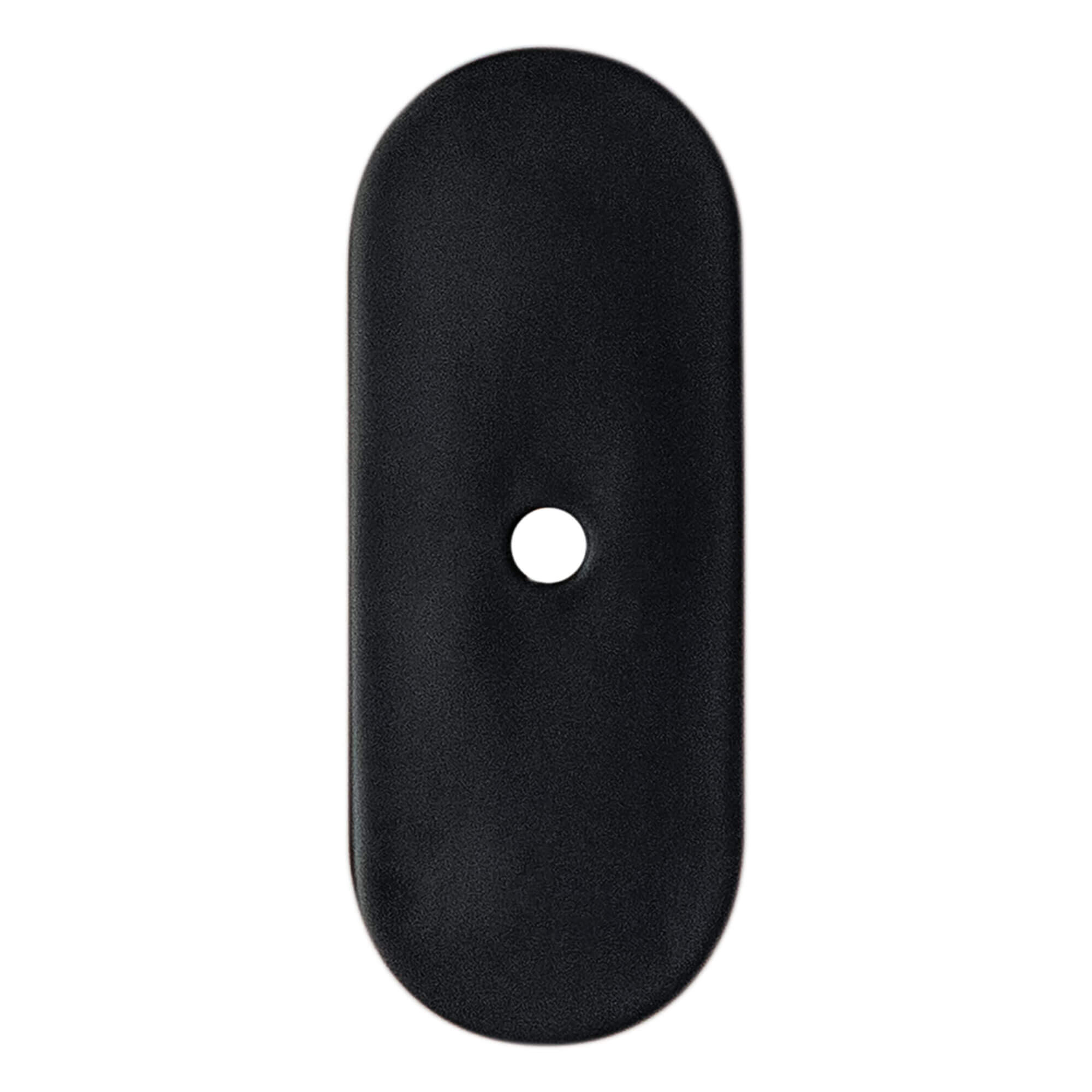 Berenson Galloway Matte Black Round Backplate