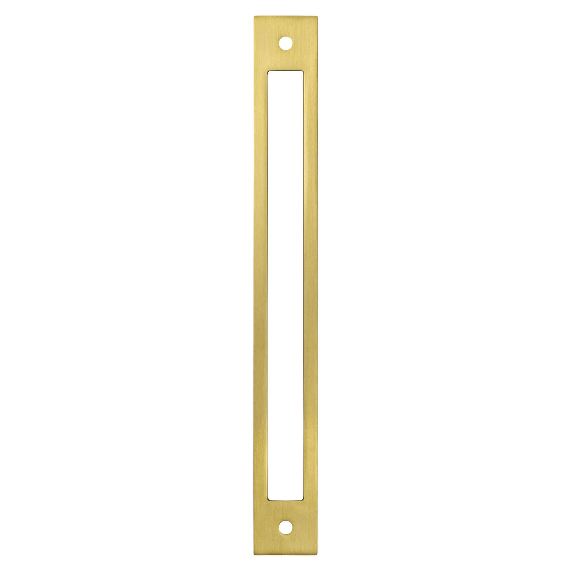 Berenson Statler 224mm CC Modern Brushed Gold Cutout Backplate