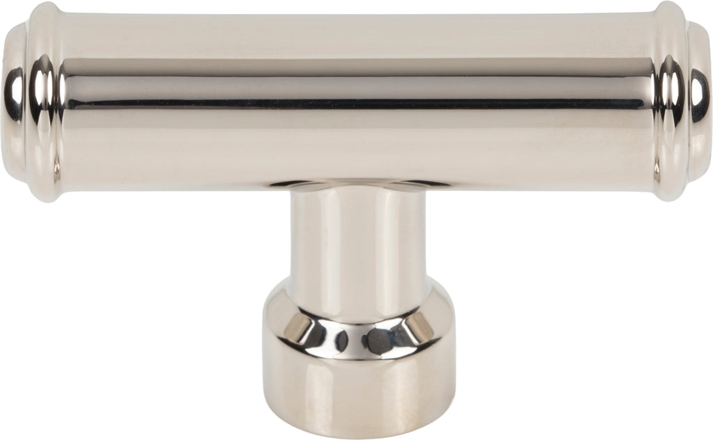 Top Knobs Lavington Series 2-1/4"L T-Knob, Polished Nickel