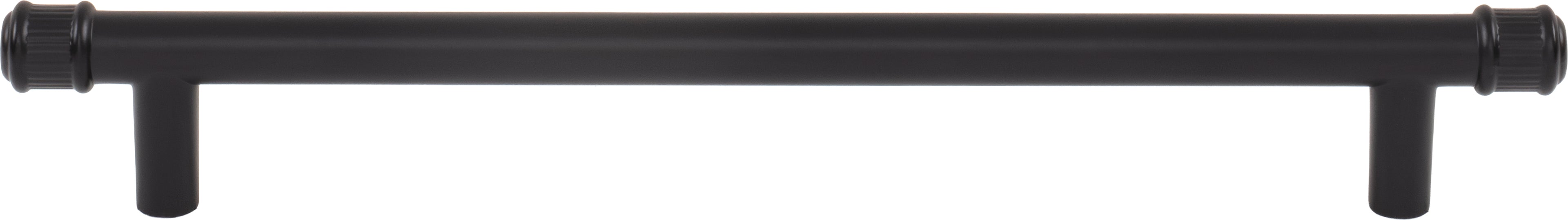 Top Knobs Elland Series 7-9/16"(192mm) CC Pull, Flat Black