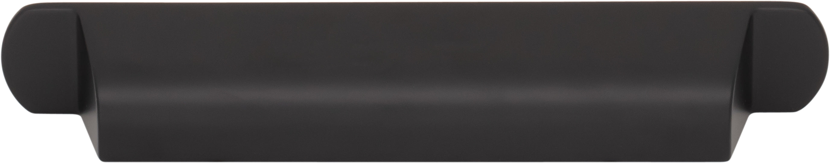 Top Knobs Cressing Series 5-1/16"(128mm) CC Cup Pull, Flat Black
