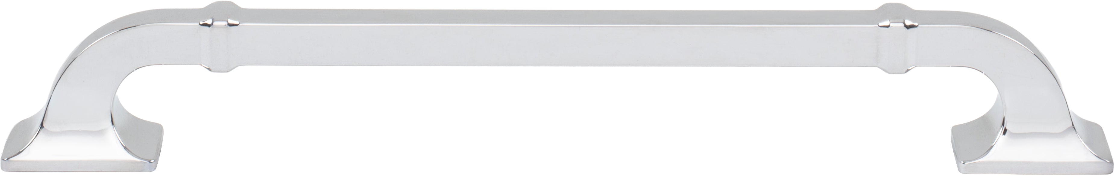 Top Knobs Califon Series 7-9/16"(192mm) CC Pull, Polished Chrome