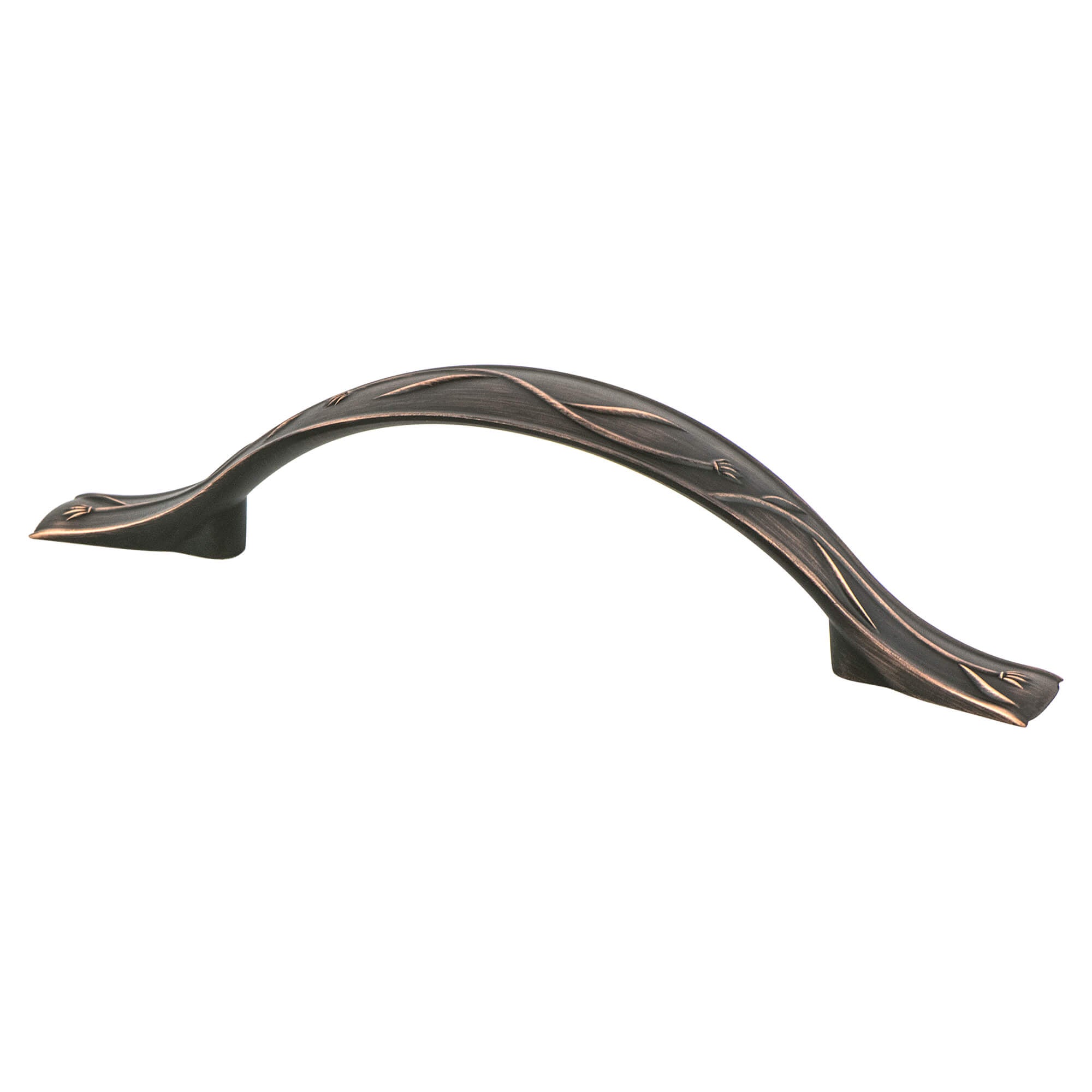 Berenson Art Nouveau 3-25/32"(96mm) Pull, Verona Bronze