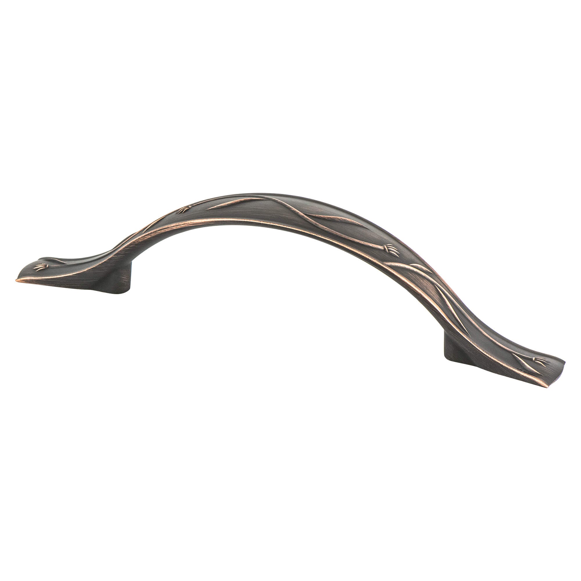 Berenson Art Nouveau 5"(128mm) Pull, Verona Bronze