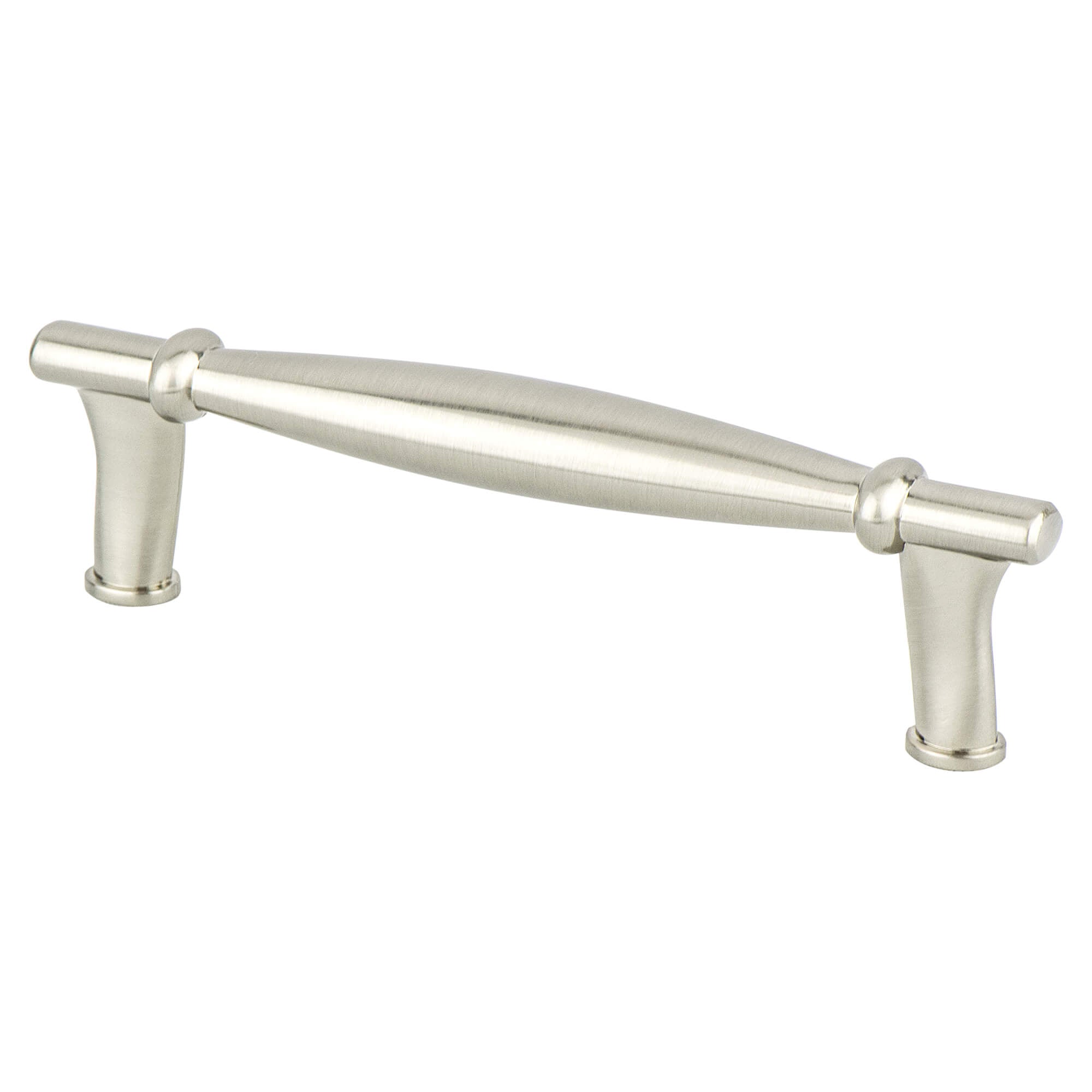 Berenson Dierdra 3-25/32"(96mm) Pull, Brushed Nickel