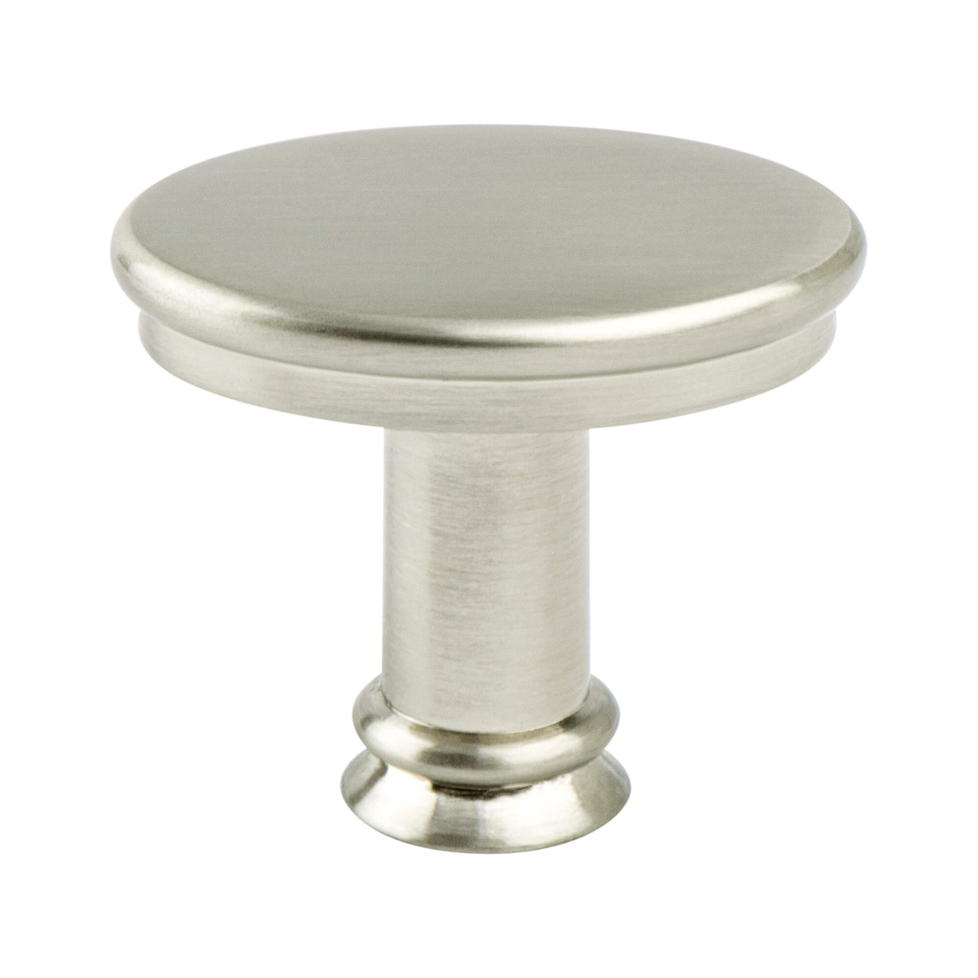 Berenson Dierdra 1-7/16"(37mm) Knob, Brushed Nickel