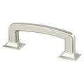 Berenson Hearthstone 3"(76mm) Pull, Brushed Nickel