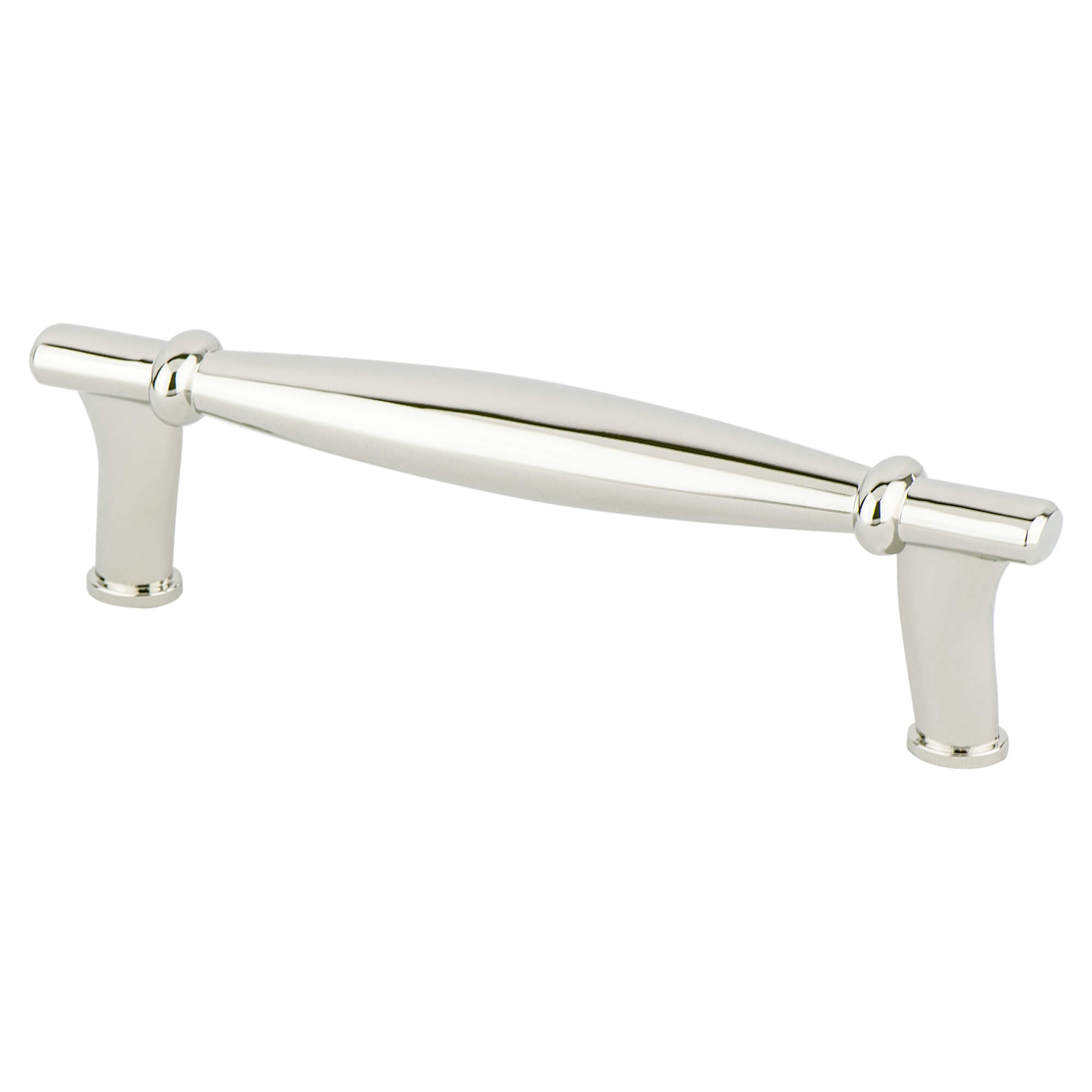 Berenson Dierdra 3-25/32"(96mm) Pull, Polished Nickel