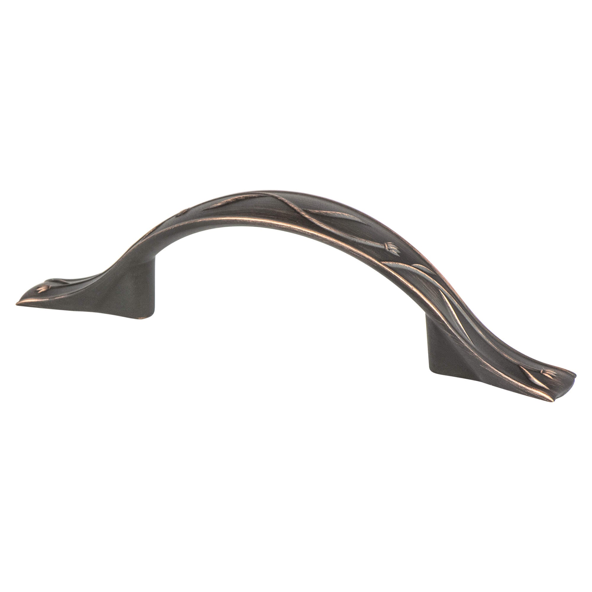Berenson Art Nouveau 3"&3-1/2"(76mm&89mm) Pull, Verona Bronze