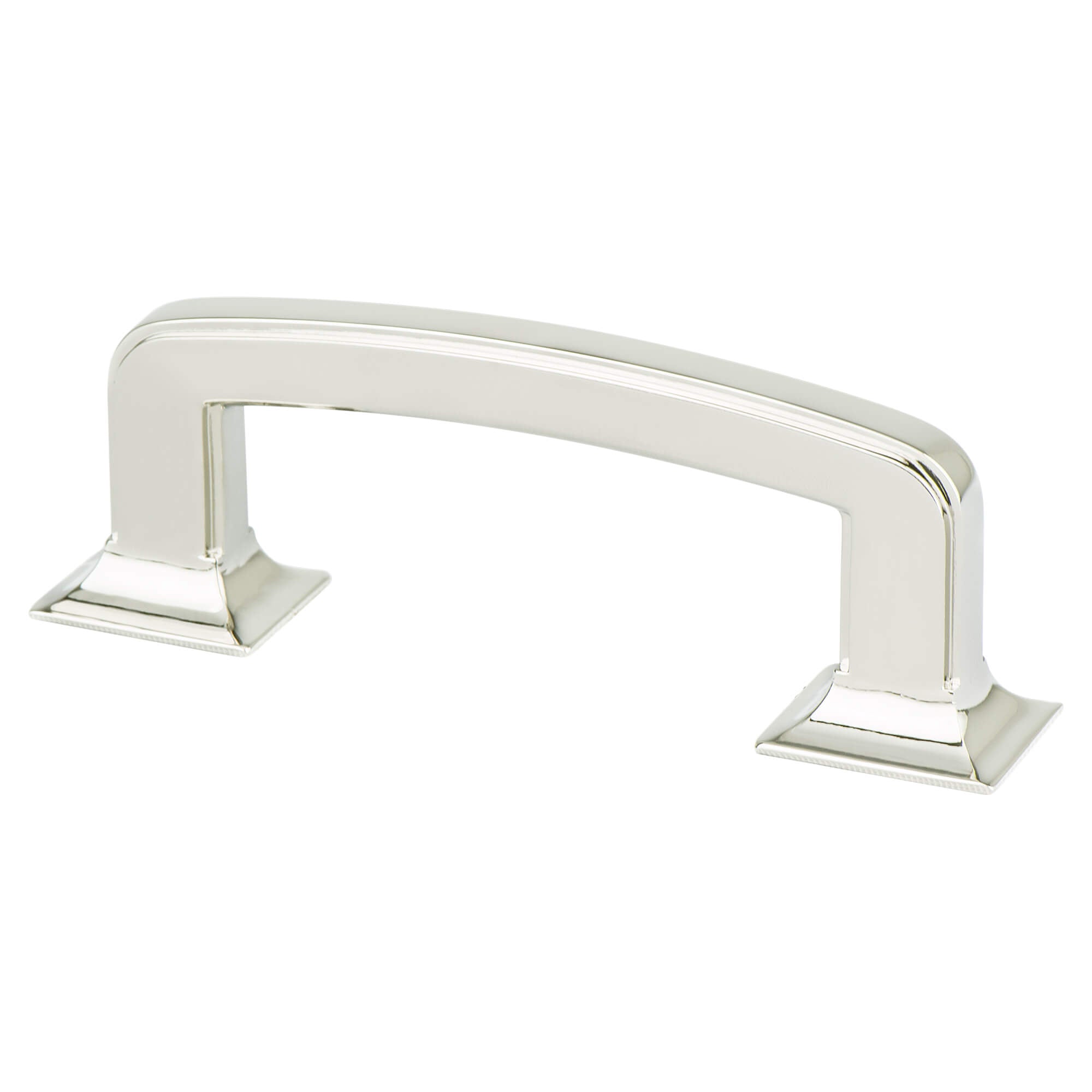 Berenson Designers Group Ten 3"(76mm) Pull, Polished Nickel
