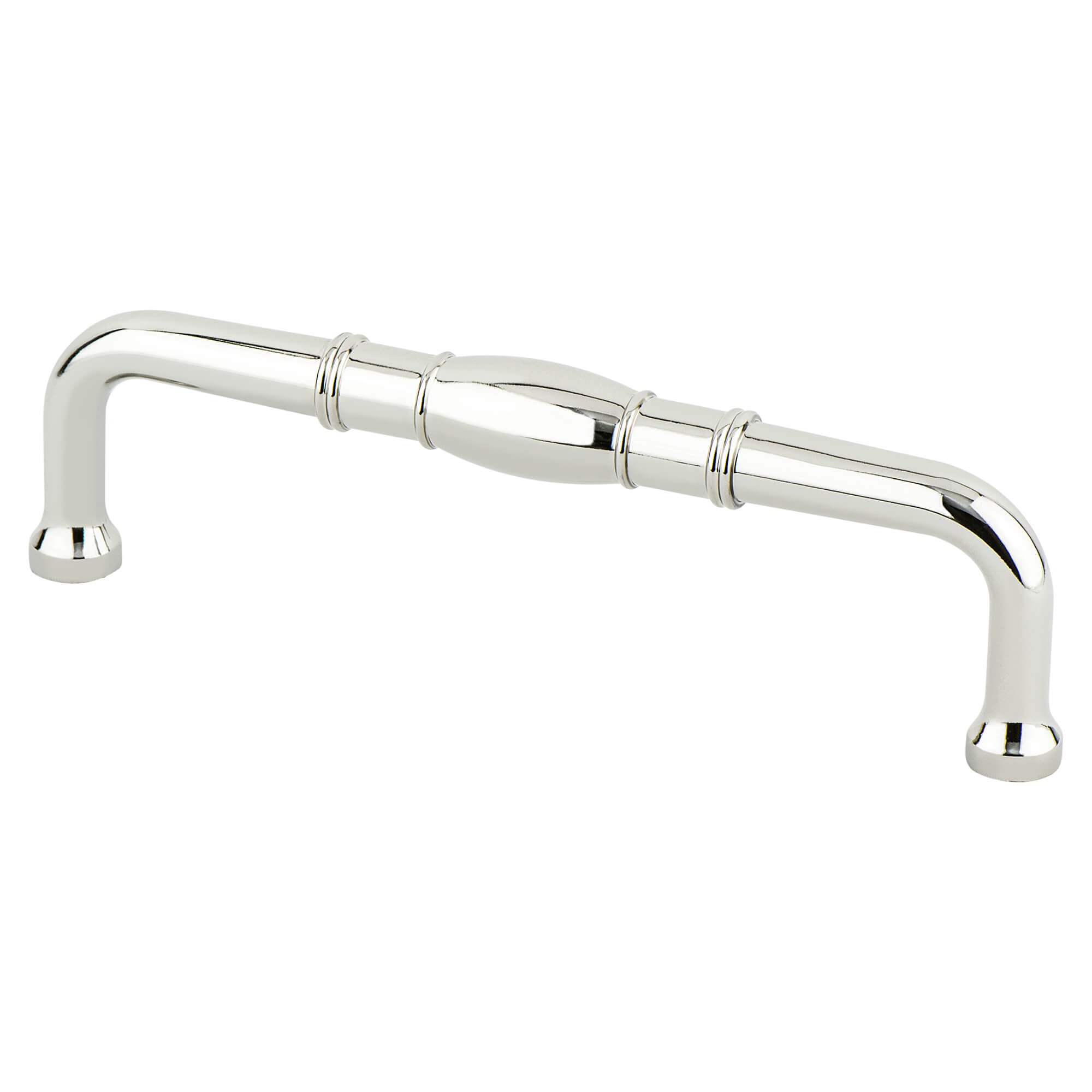 Berenson Designers Group Ten 6"(152mm) Pull, Polished Nickel