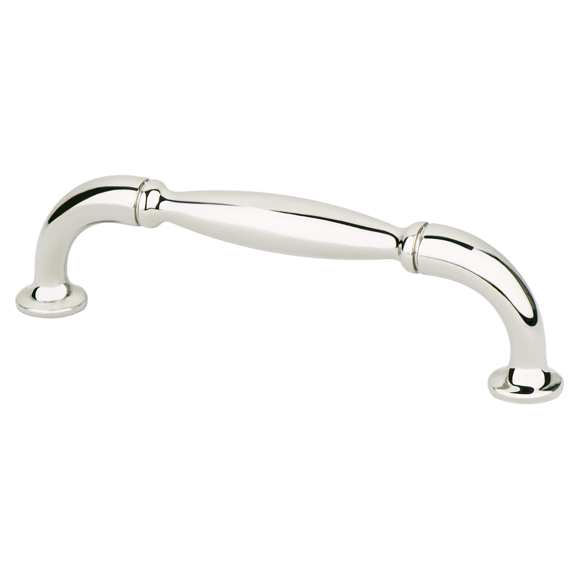 Berenson Designers Group Ten 3-25/32"(96mm) Pull, Polished Nickel