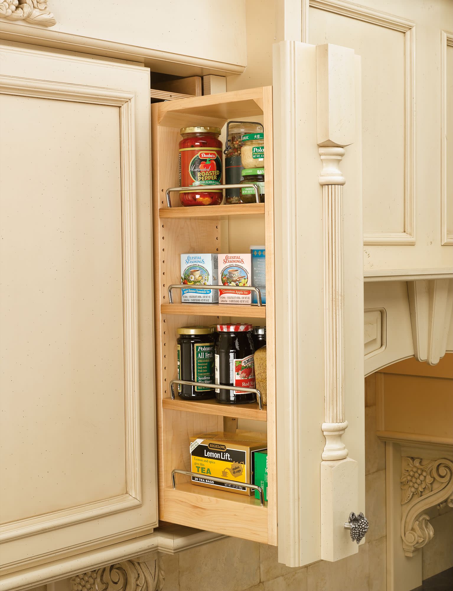 6" W x 30" H Pullout Between Cabinet Wall Filler