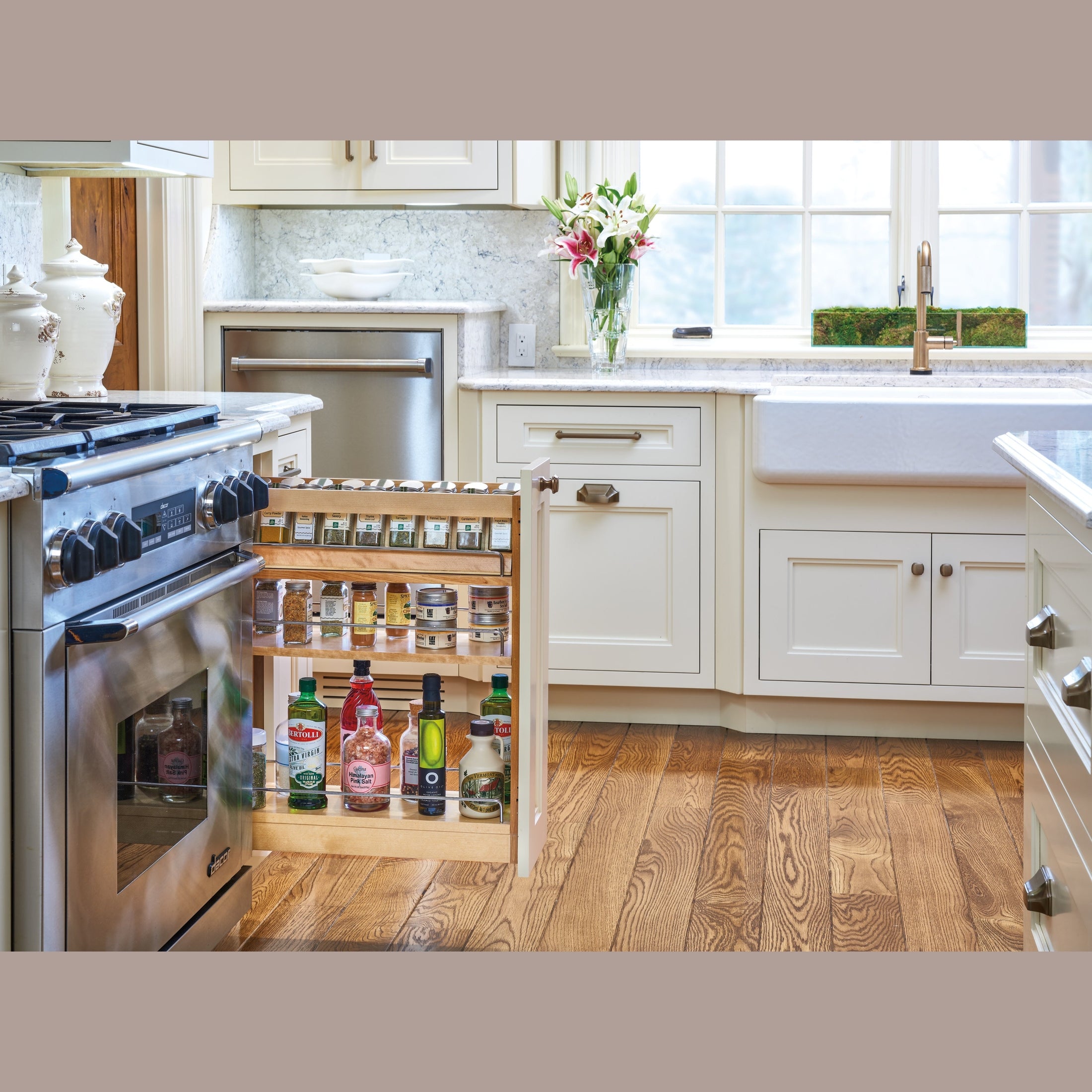 Wood Spice Rack Insert for 448-BCSC-8C