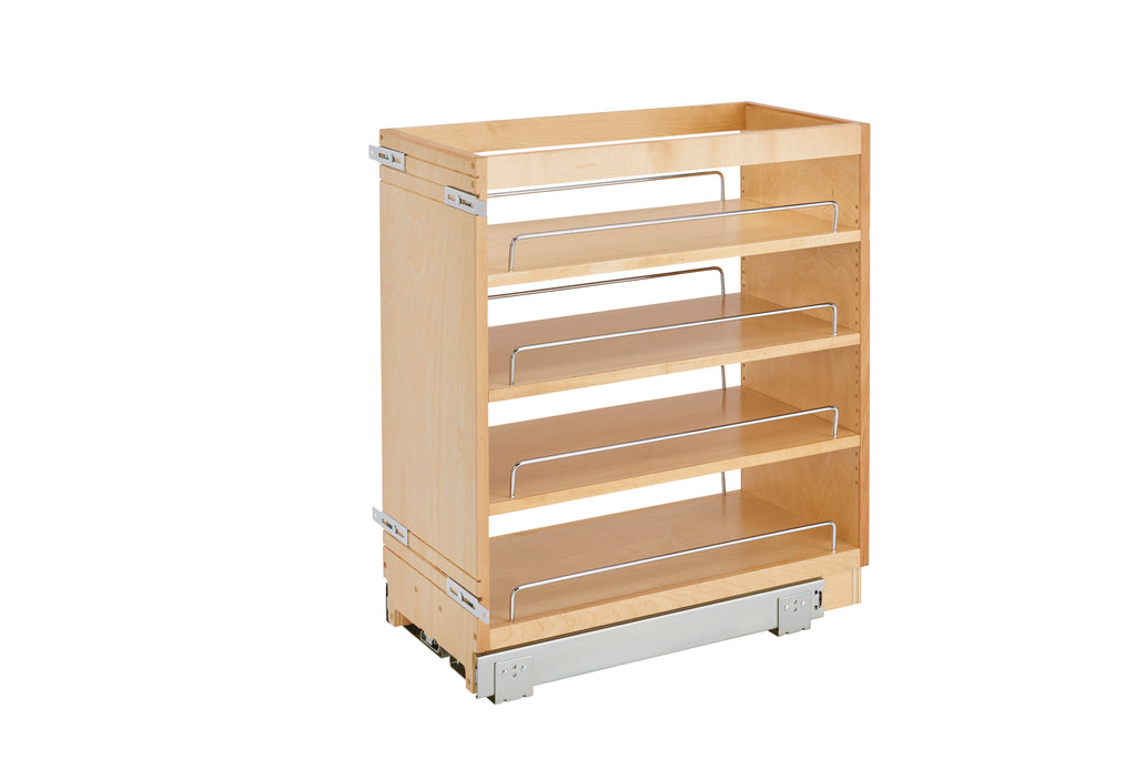 11" Pullout Wood Base Cabinet Organizer
