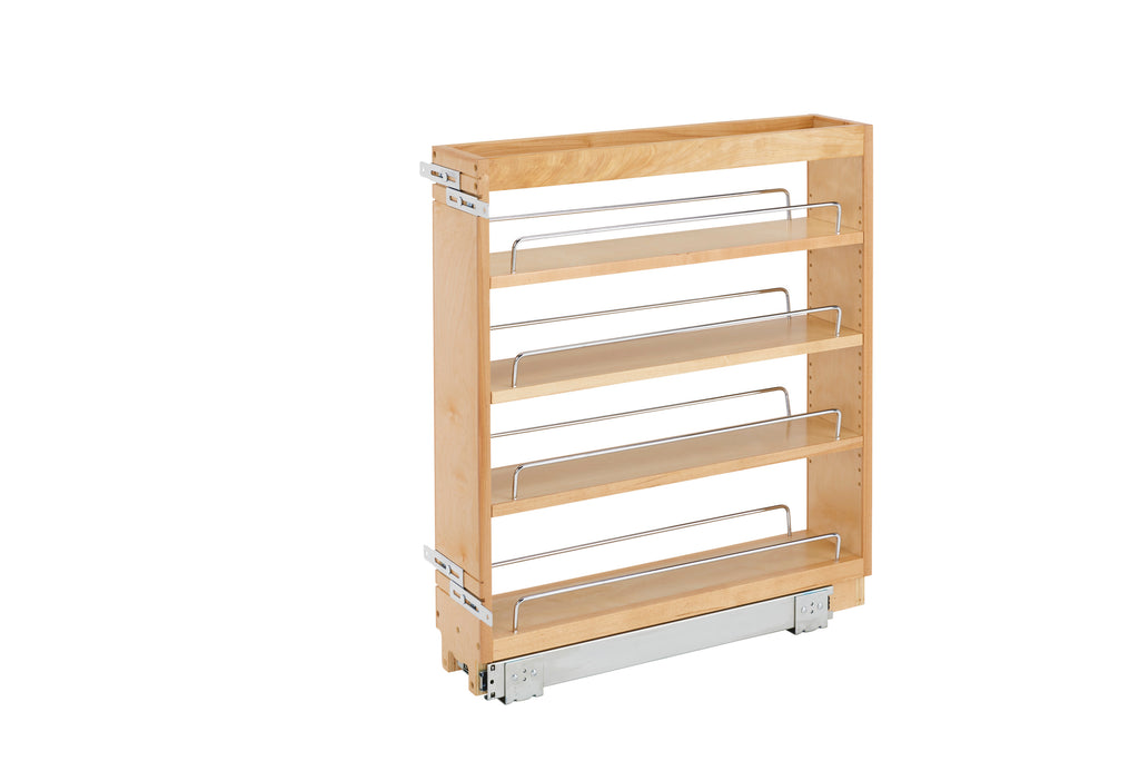 5" Pullout Wood Base Cabinet Organizer
