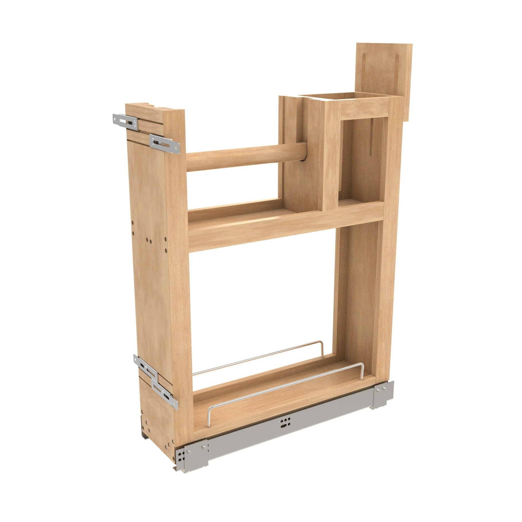 6.125" Paper Towel Holder Base Organizer w/ Blum Soft-Close