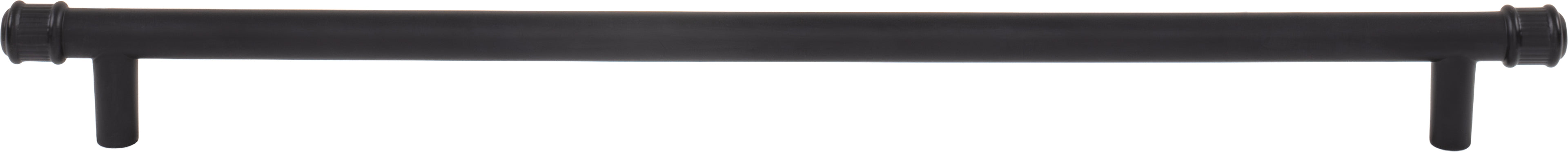 Top Knobs Elland Series 12"(304mm) CC Pull, Flat Black