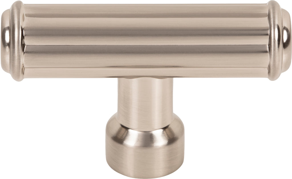 Top Knobs Pemberton Series 2-1/4"L T-Knob, Brushed Satin Nickel