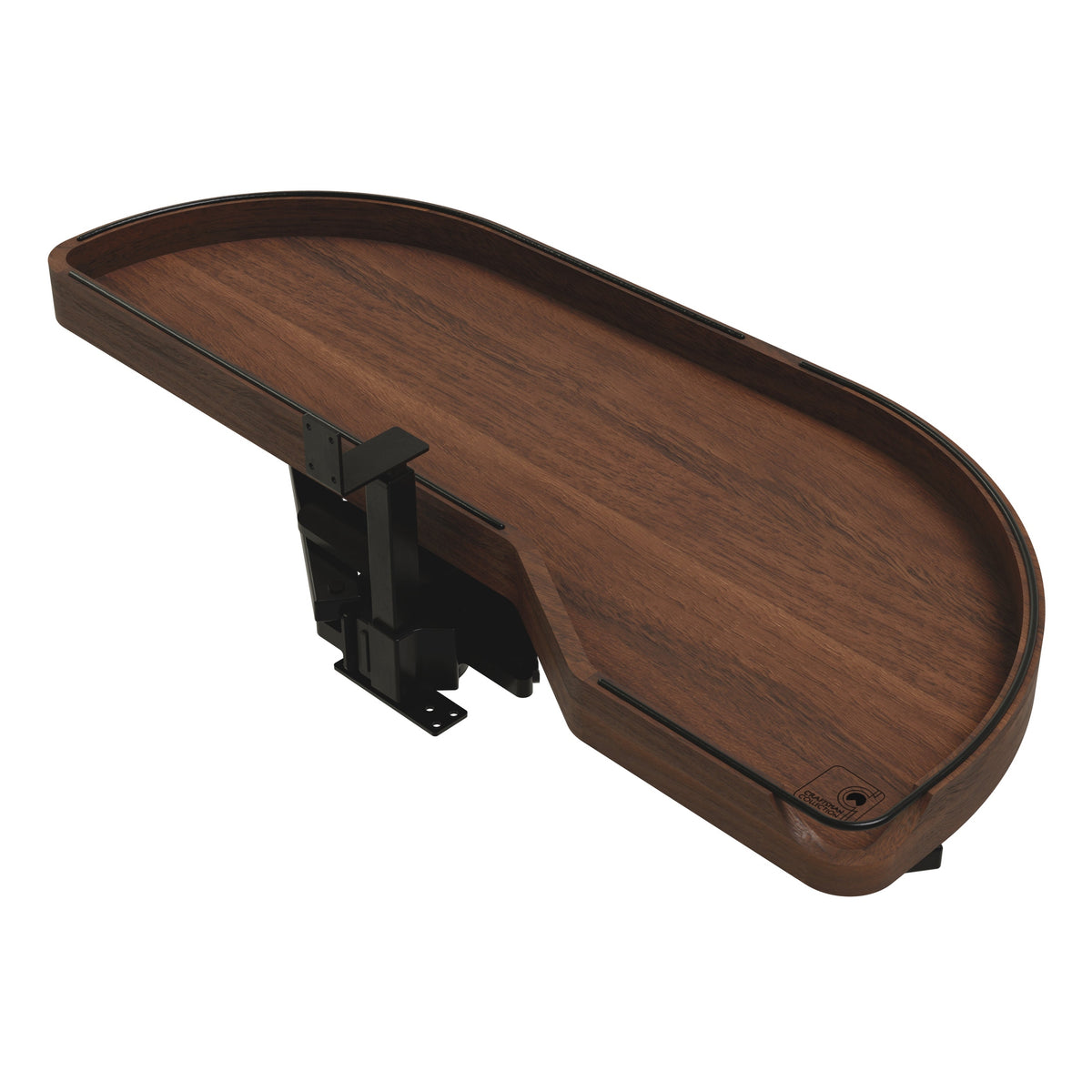 Craftsman Collection Solid Walnut Single-Tier Girasolo w/ Soft-Close for 15" Right Opening/Blind Left Corner Cabinets