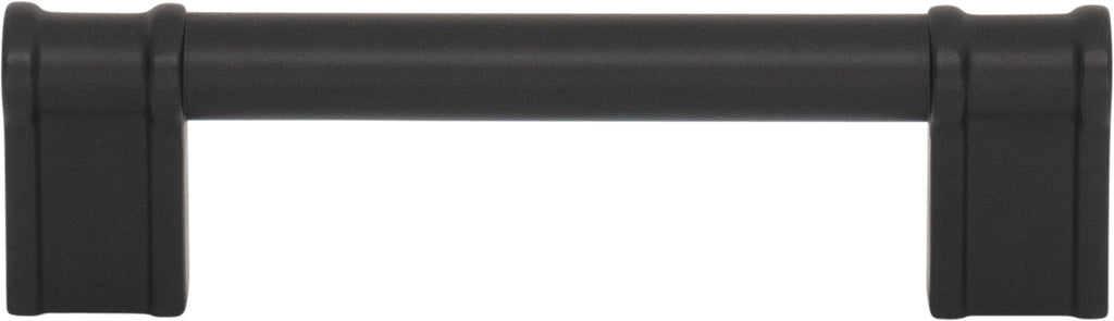 Top Knobs Newburn Series 3-3/4"(95mm) CC Pull, Flat Black