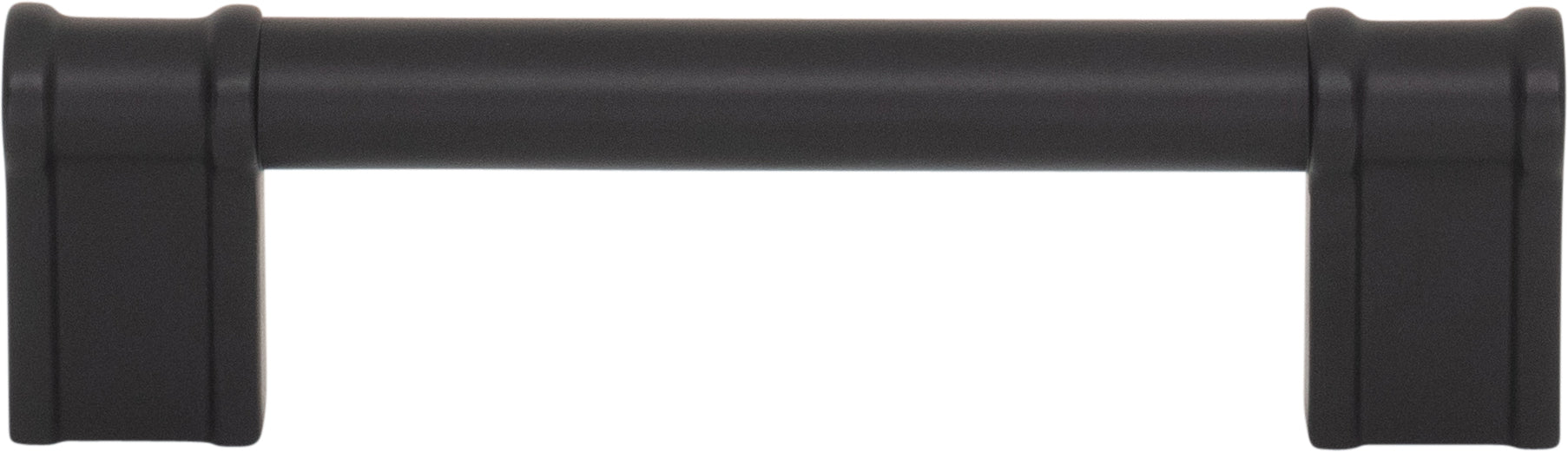 Top Knobs Newburn Series 3-3/4"(95mm) CC Pull, Flat Black