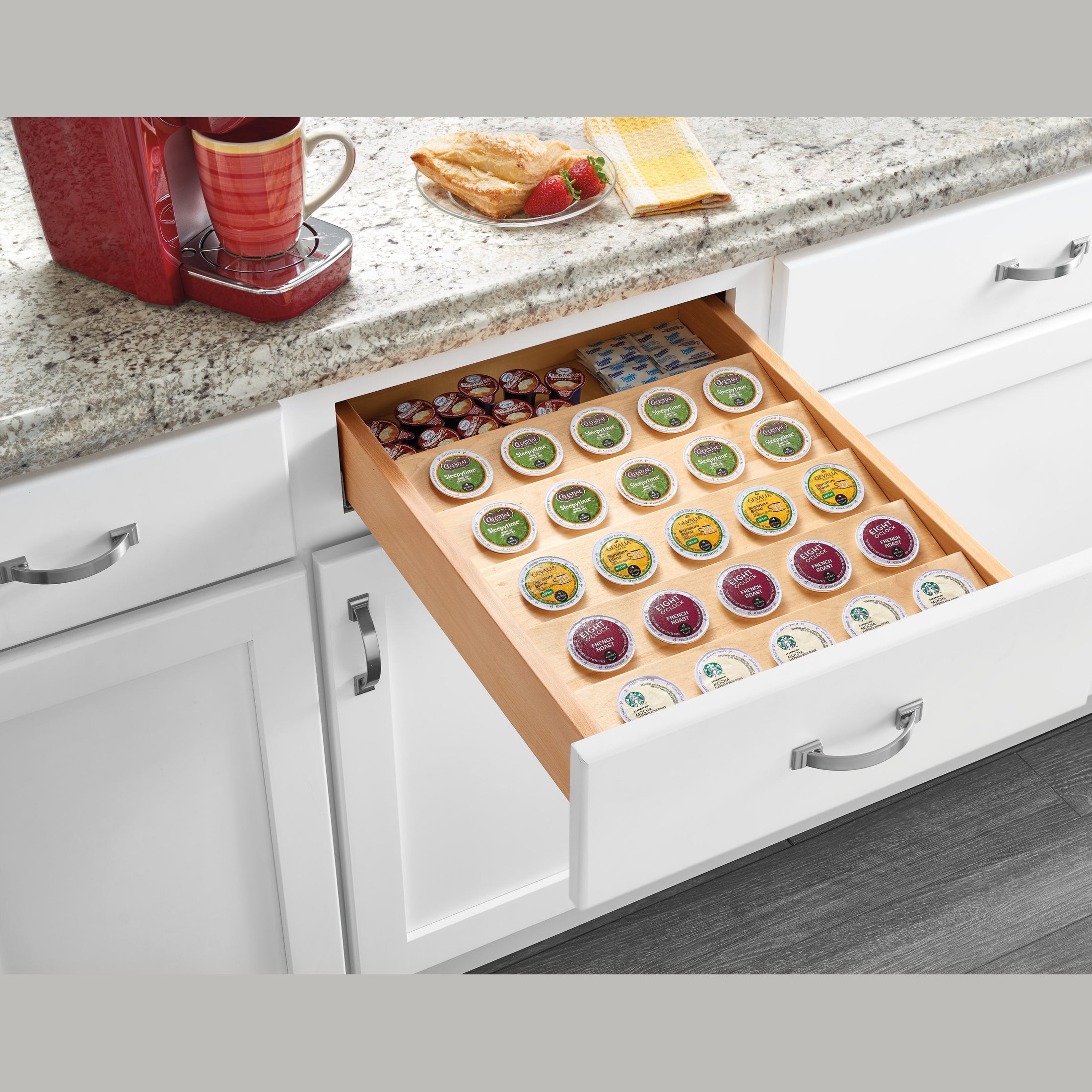 REV-A-SHELF 4CDI-18-KCUP-1 16" K-Cup Custom Drawer Insert