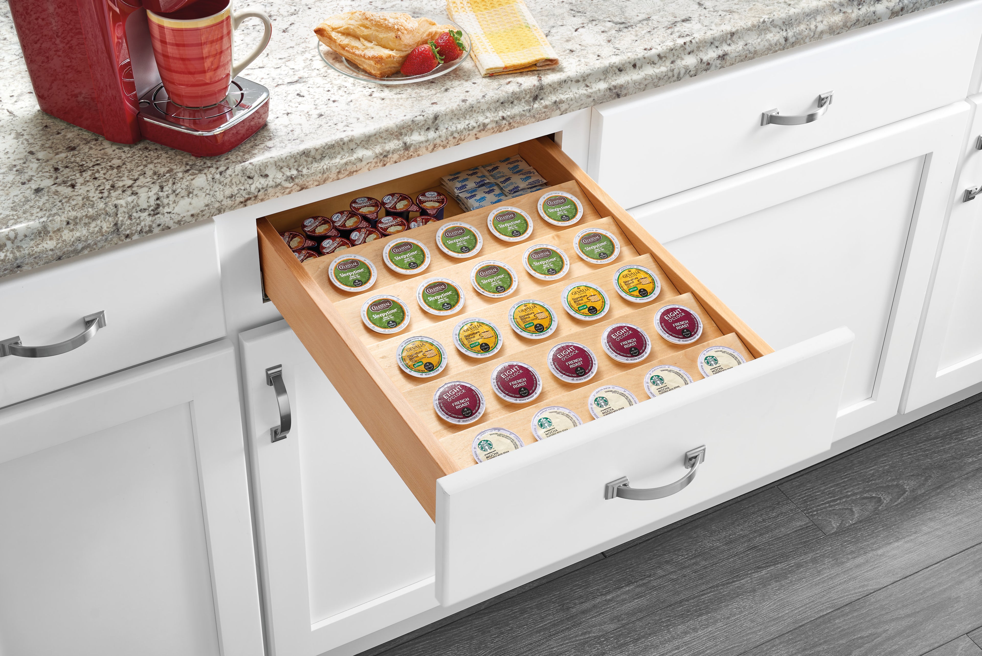 REV-A-SHELF 4CDI-18-KCUP-1 16" K-Cup Custom Drawer Insert
