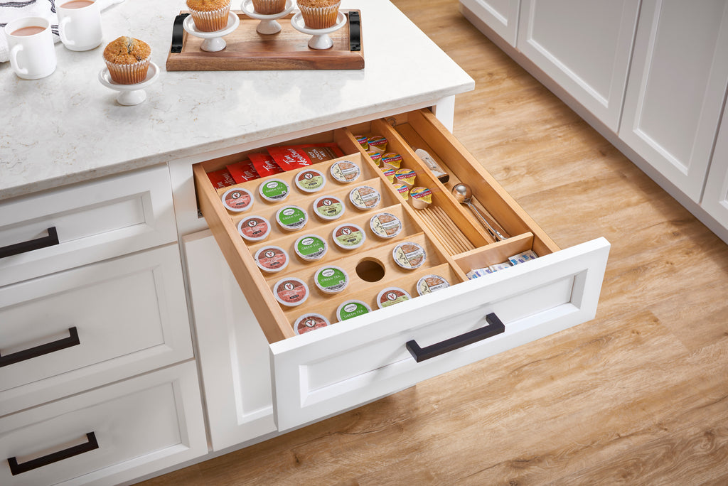 REV-A-SHELF 4CDI-24-KCUP-1 22" K-Cup Custom Drawer Insert