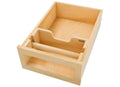 REV-A-SHELF 4PTD-18H-1 Natural Maple Paper Towel Drawer System w/o Slides for 18” Base Cabinets