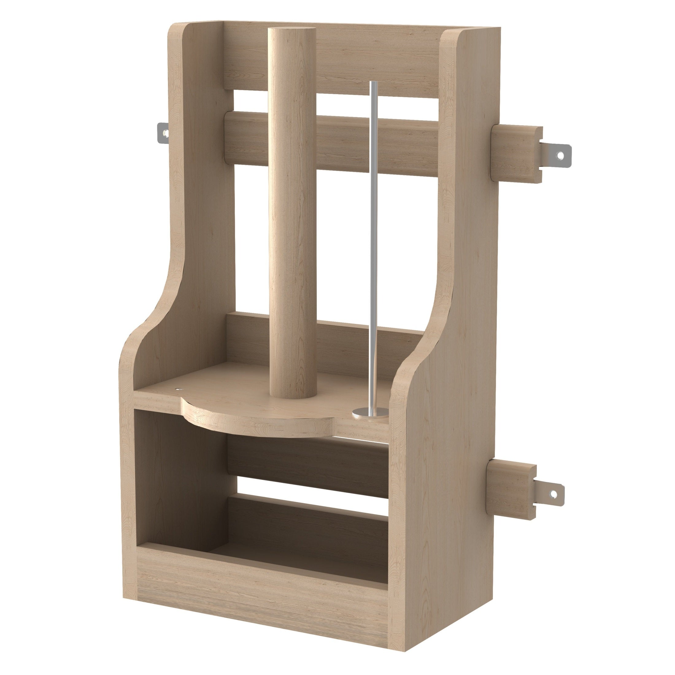 Wood Door Mount Sink Cabinet Organizer