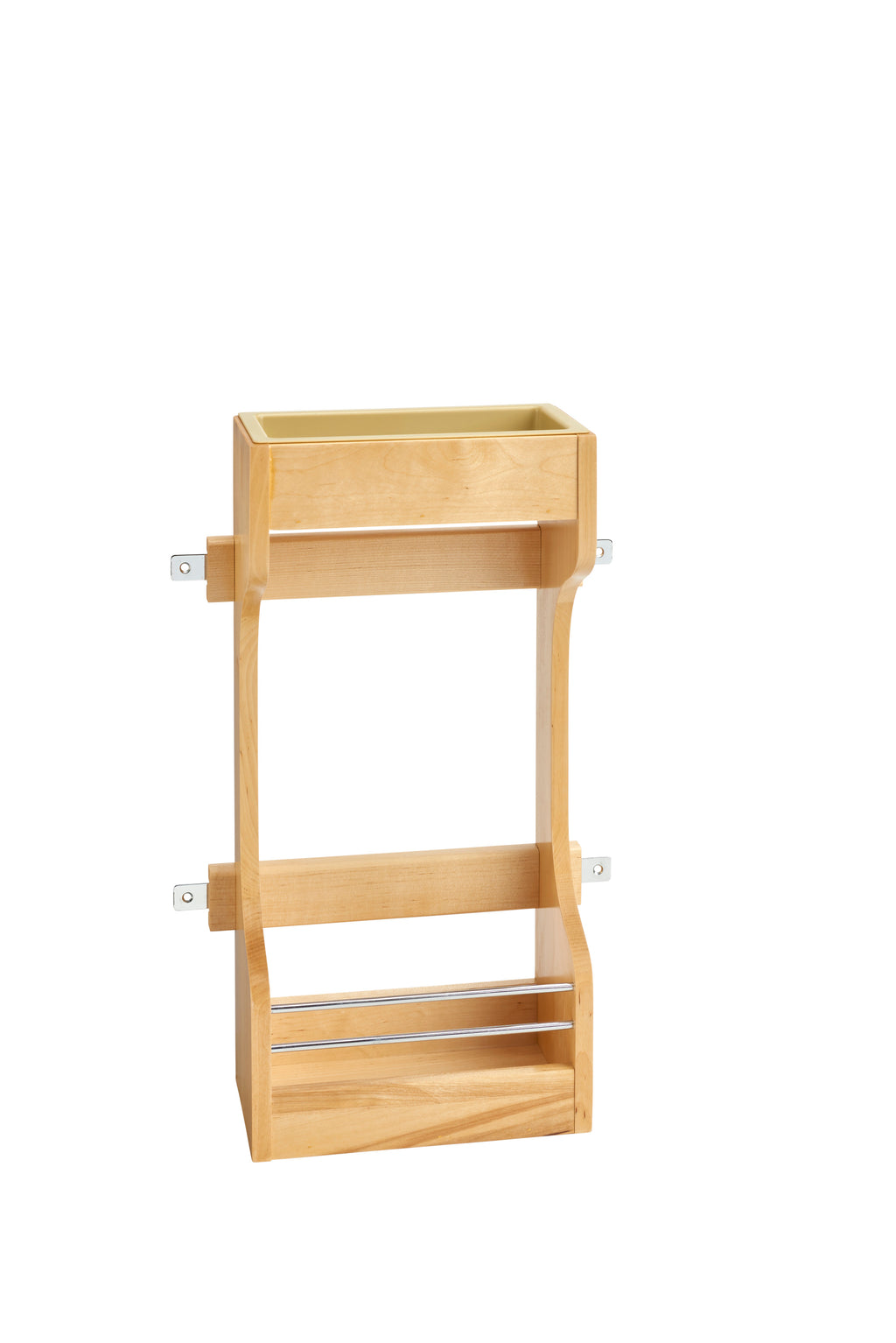 Wood Door Mount Sink Cabinet Organizer