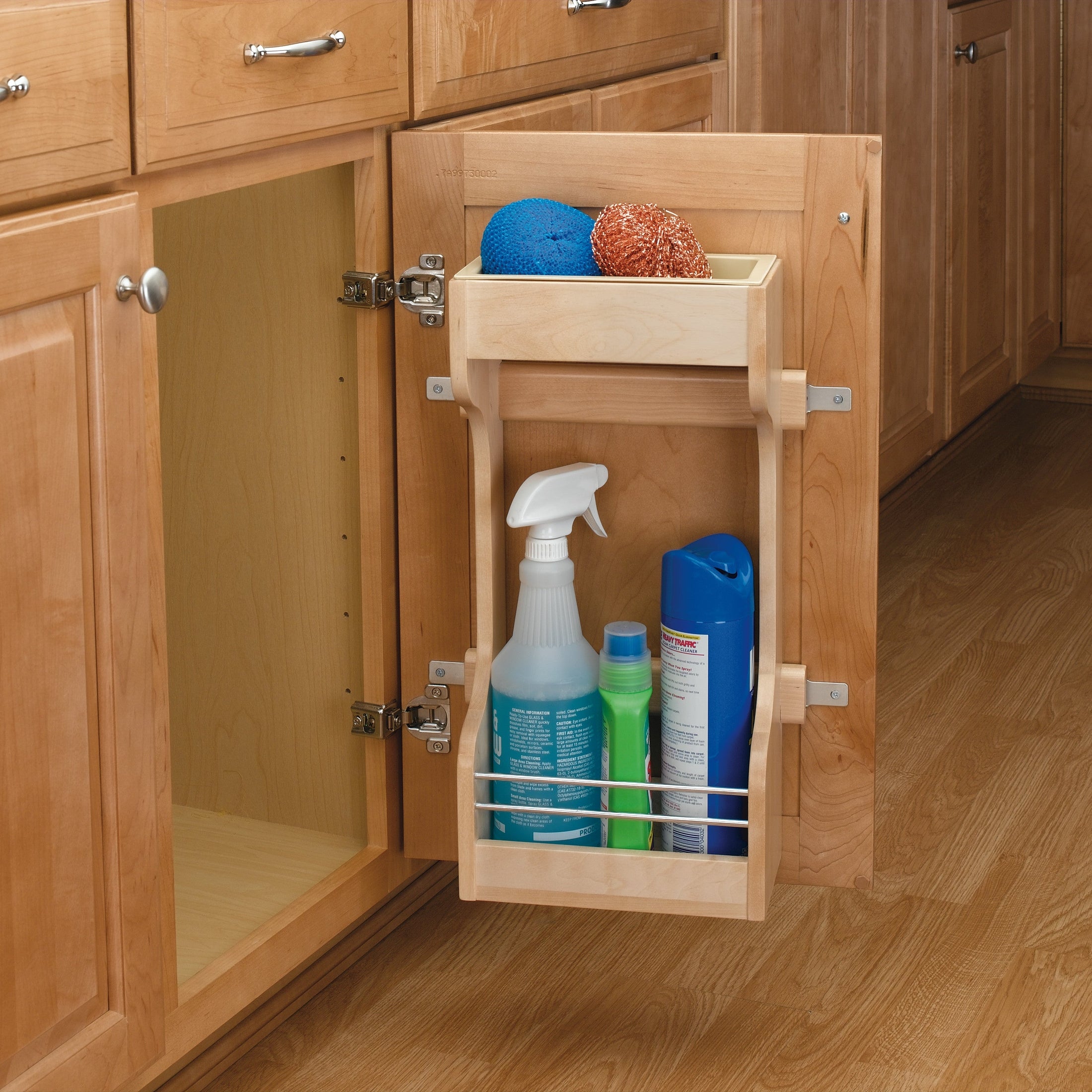 REV-A-SHELF 4SBSU Series Wood Door Mount Sink Cabinet Organizer