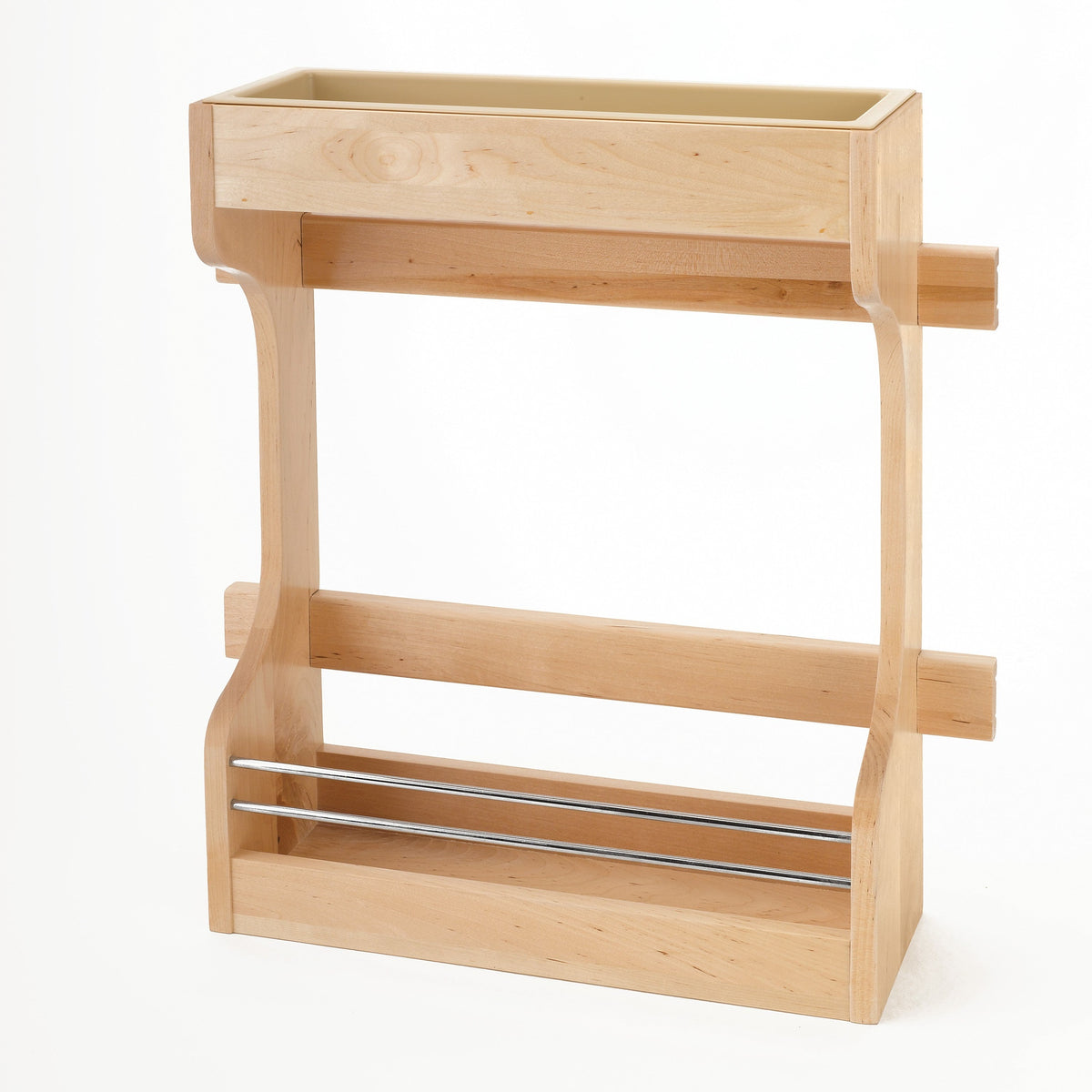 Wood Door Mount Sink Cabinet Organizer