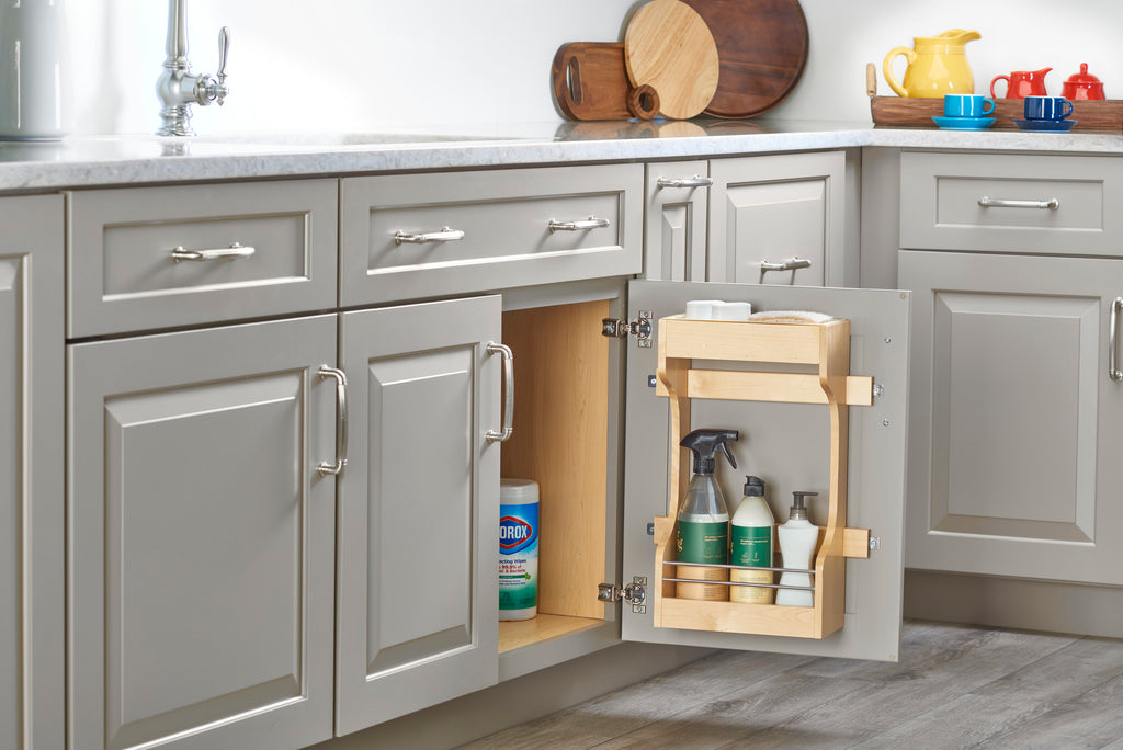 4SBSU Series Wood Door Mount Sink Cabinet Organizer