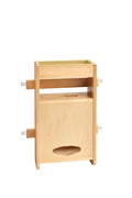 Door-Mount Plastic Bag Holder for 15" Sink Base Cabinets